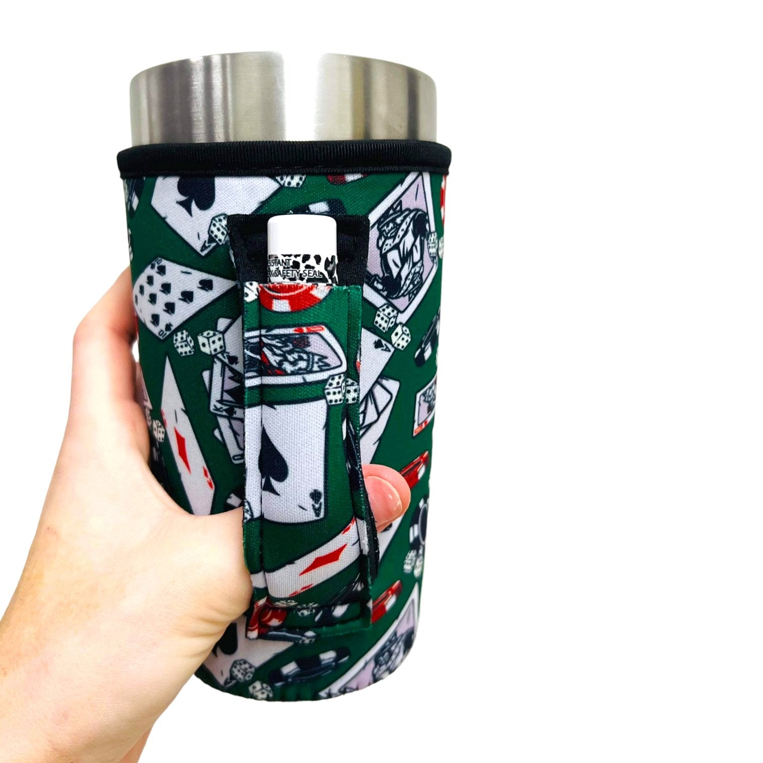 Poker 20oz Large Coffee / Tea / Tumbler Handler™