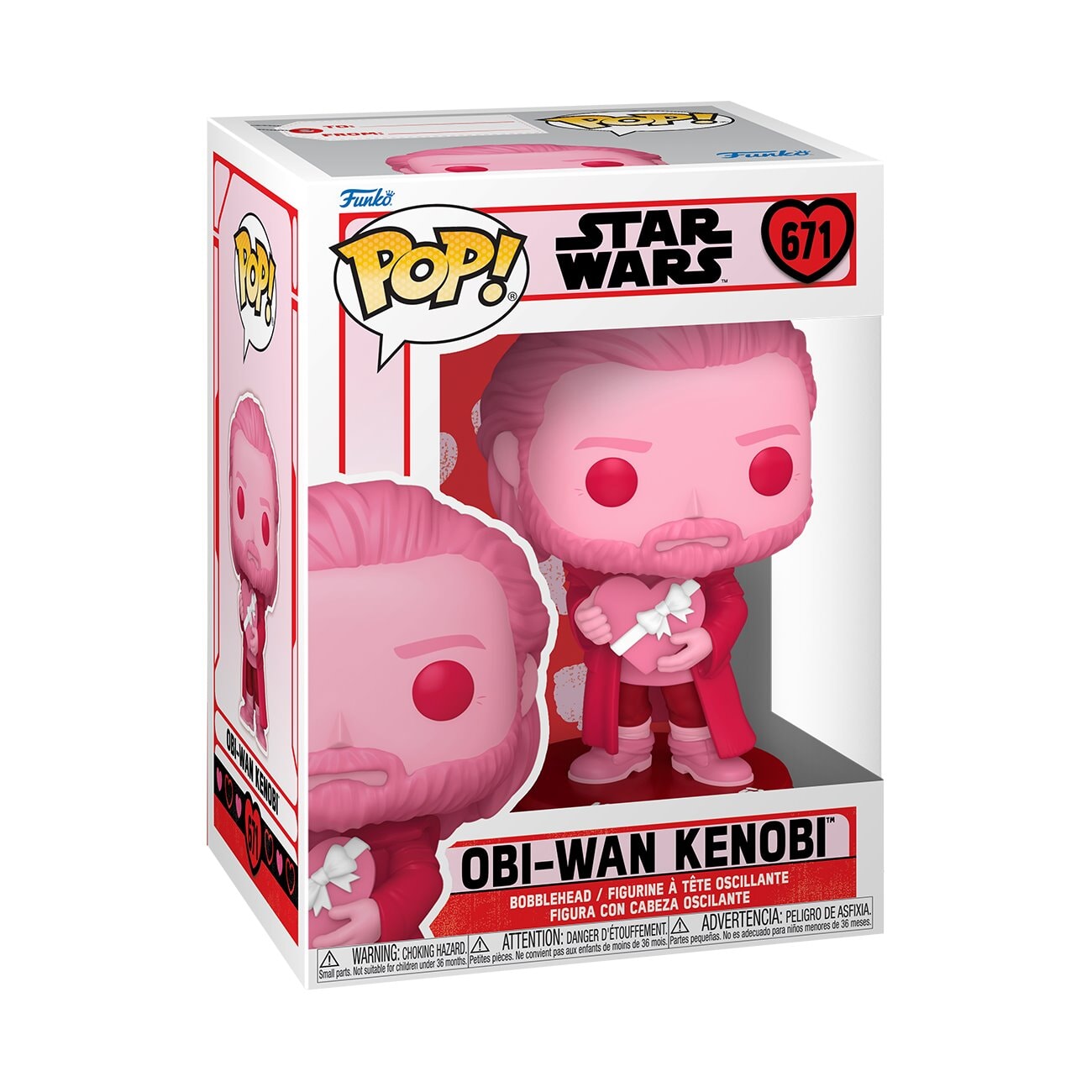 POP Star Wars: Valentines S4- Obi-Wan Kenobi