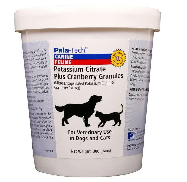 Pala-Tech Potassium Citrate Plus Cranberry Granules 300 gm