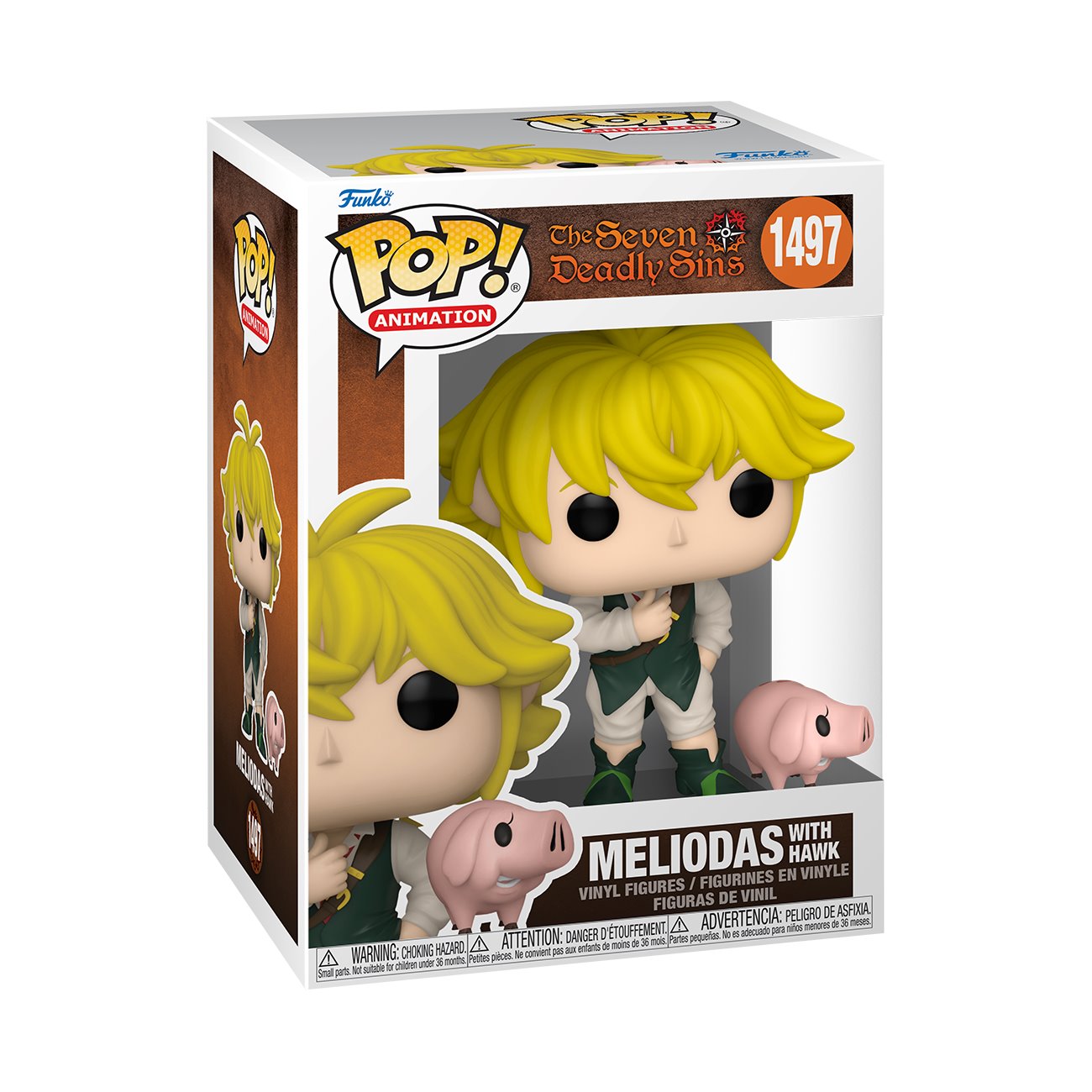 POP Animation: Seven Deadly Sins- Meliodas w/Hawk