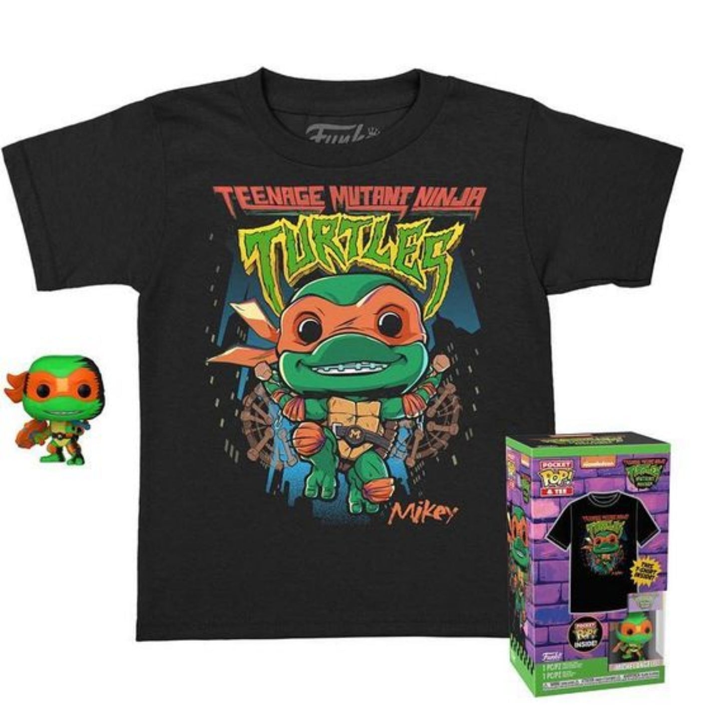 Funko Pocket Pop! & Tee - TMNT Adult Boxed Pop! T-Shirt & Pocket Pop!