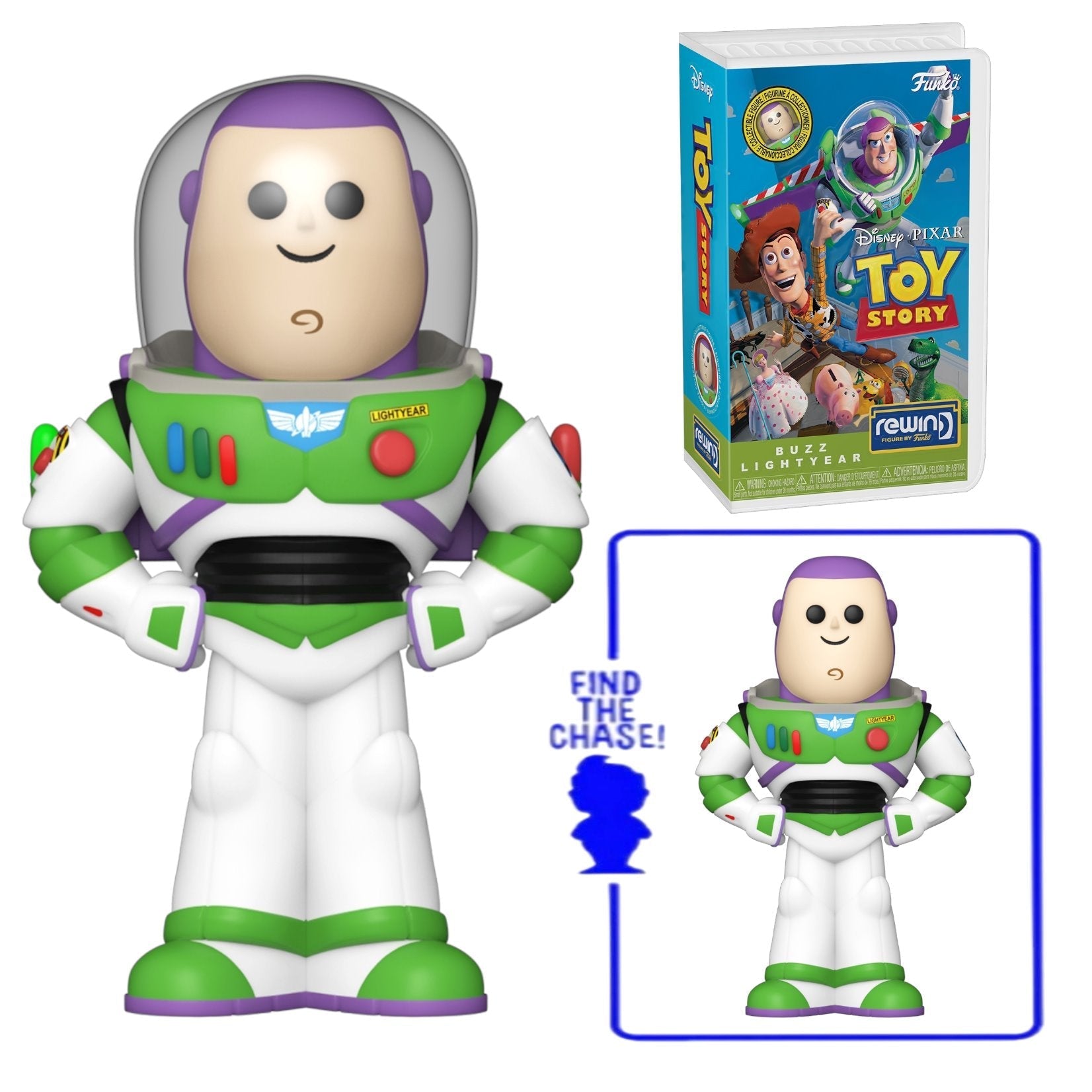 Funko x Blockbuster Rewind: Toy Story- Buzz Lightyear (with Chance at Chase)