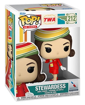 POP AD Icons: TWA - Stewardess #3