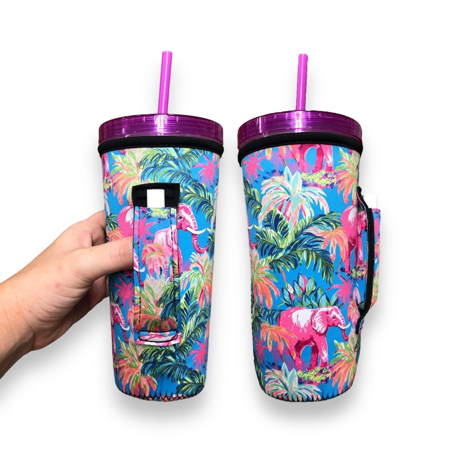 Preppy Elephant 30oz Tumbler Handler™