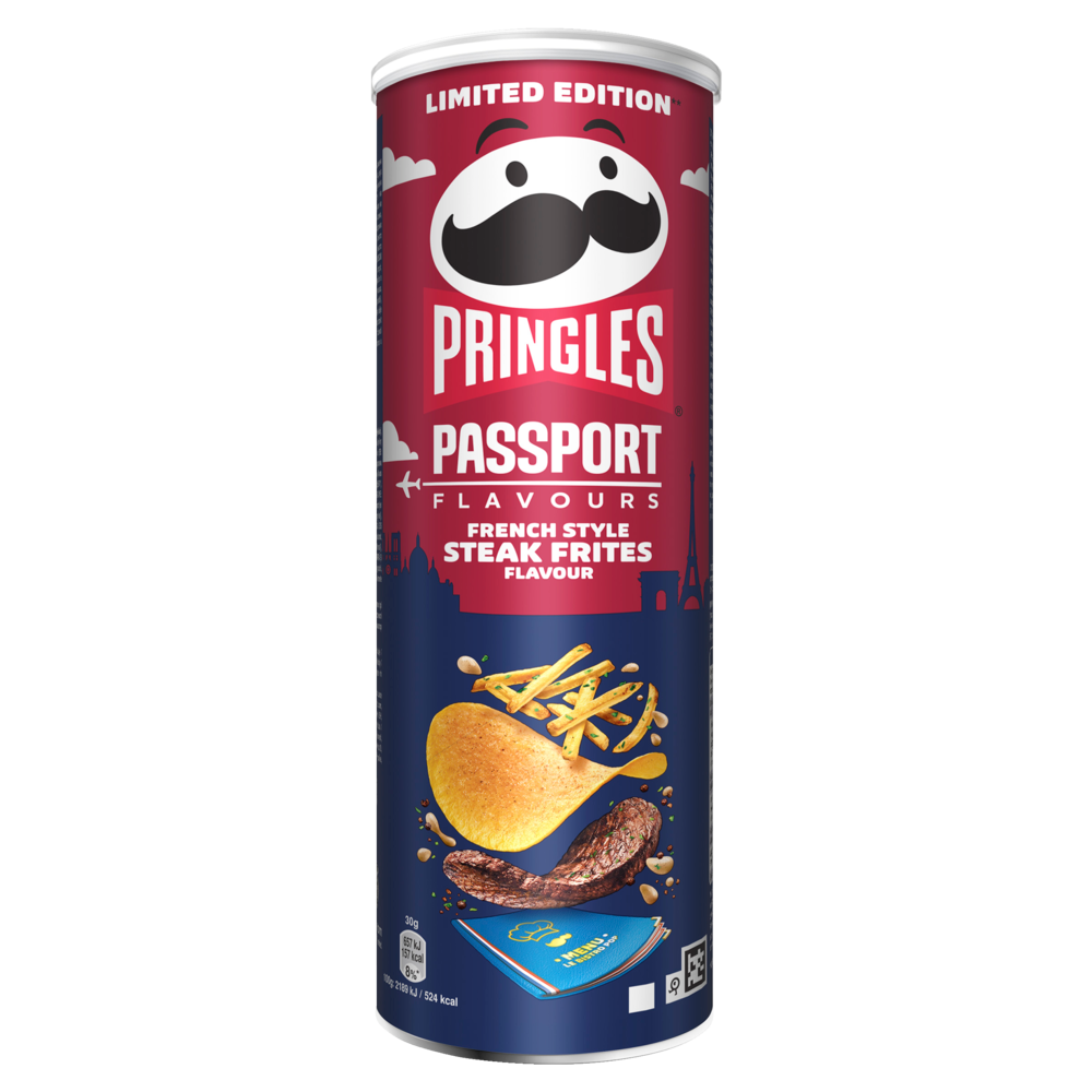 Pringles Passport: French Style Steak Frites (100g) (UK)
