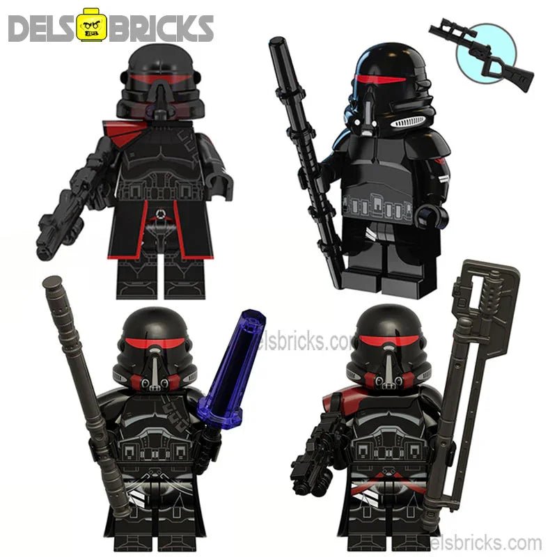 Purge Troopers Set of 4 Star Wars Lego Minifigures Custom Toys