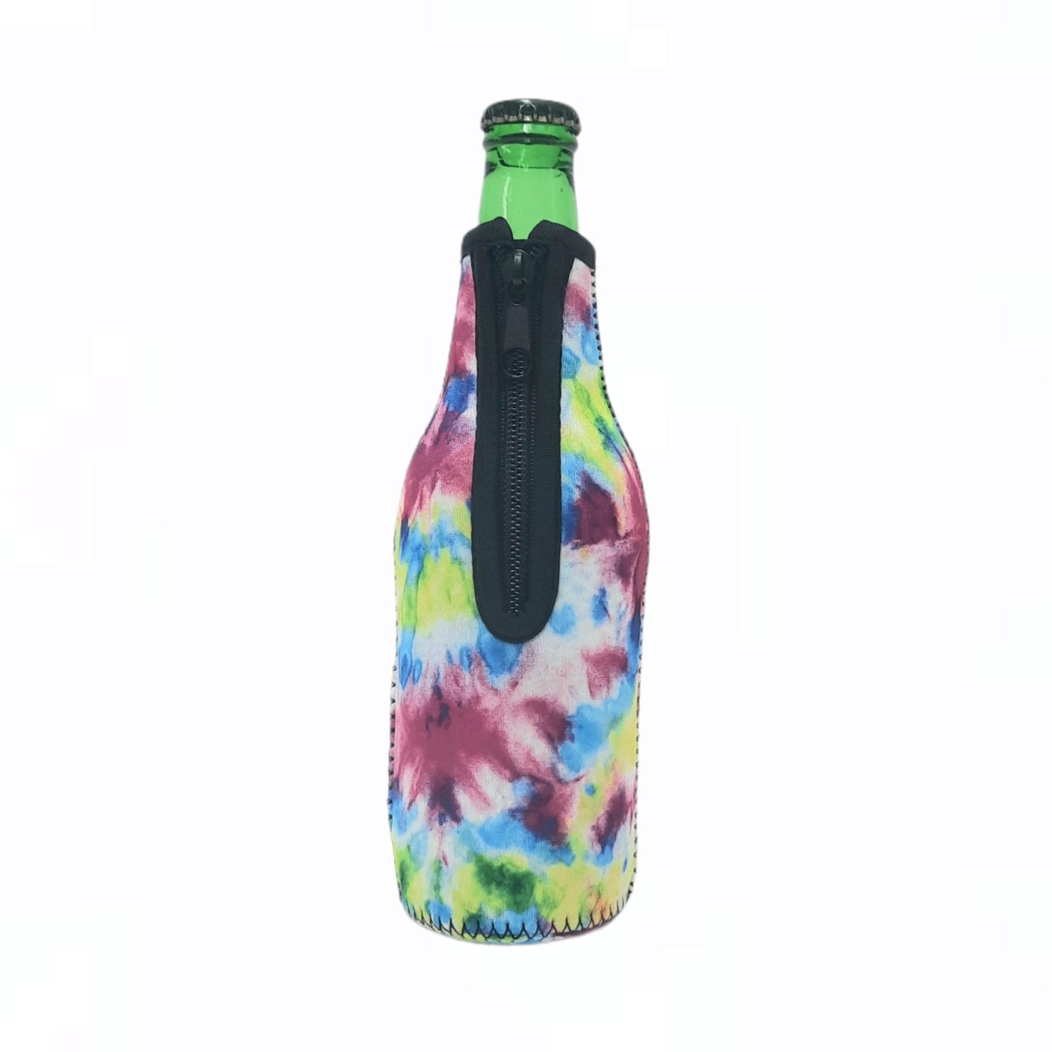 Purple Tie Dye 12oz Bottleneck Sleeve