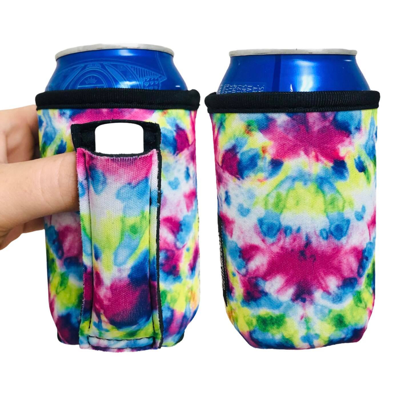 Purple Tie Dye 12oz Regular Can Handler™