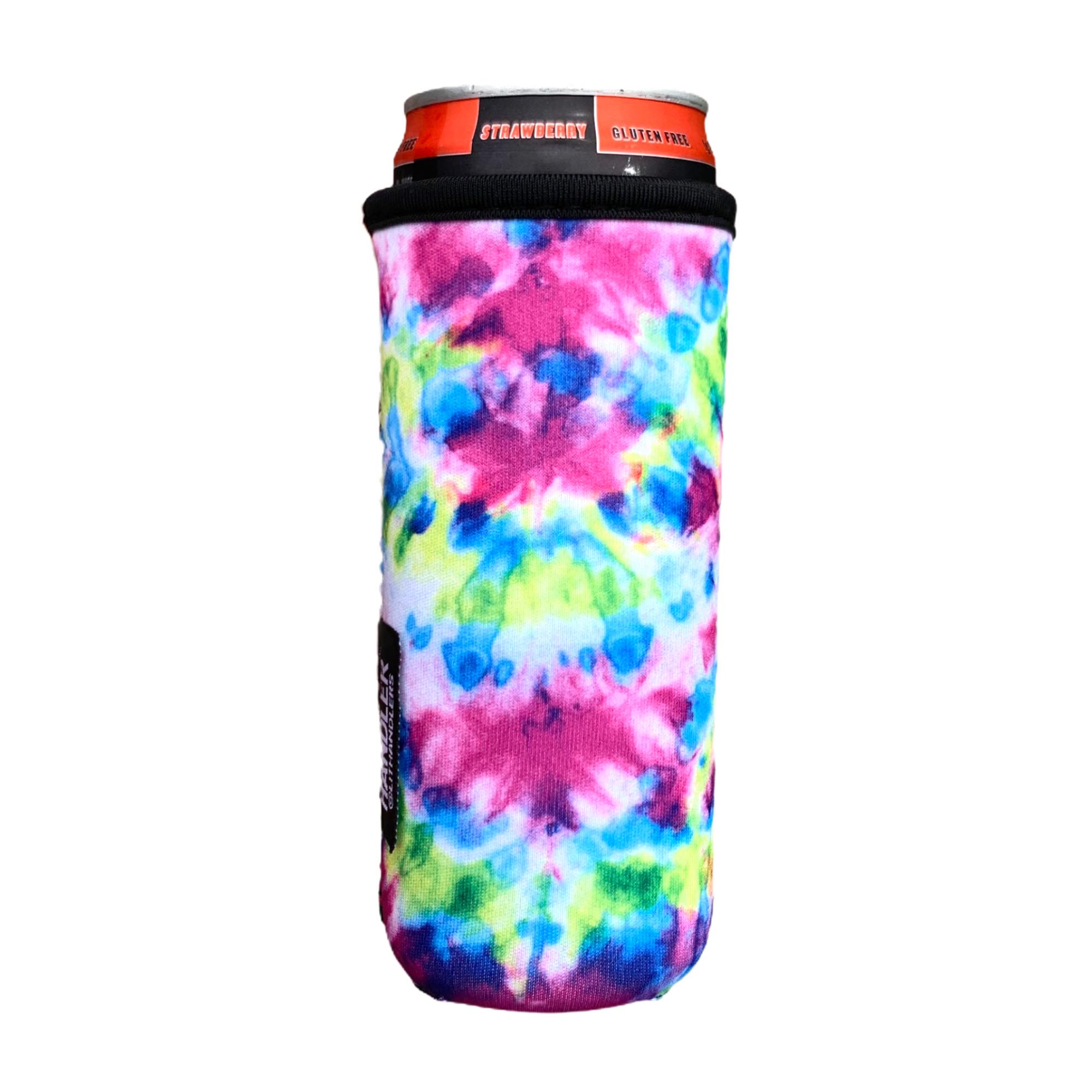 Purple Tie Dye 12oz Slim Can Sleeve