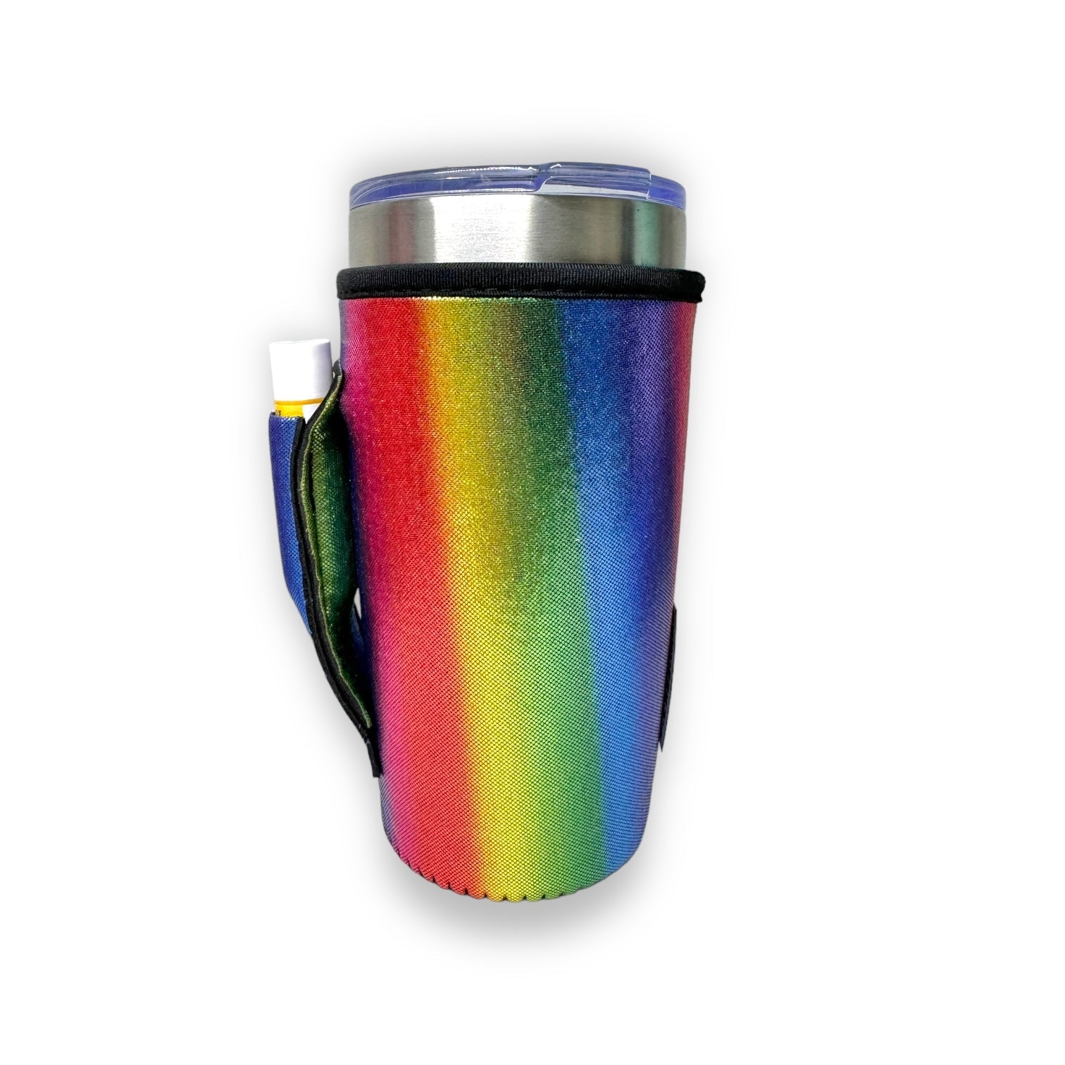 Radiant Rainbow 20oz Large Coffee / Tea / Tumbler Handler™