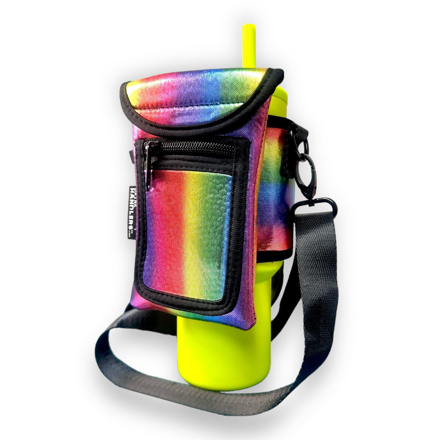 Radiant Rainbow Wrap Around Drink Pocket