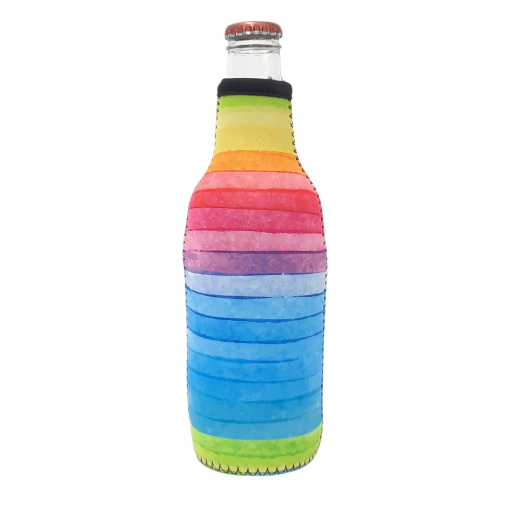 Rainbow 12oz Bottleneck Sleeve