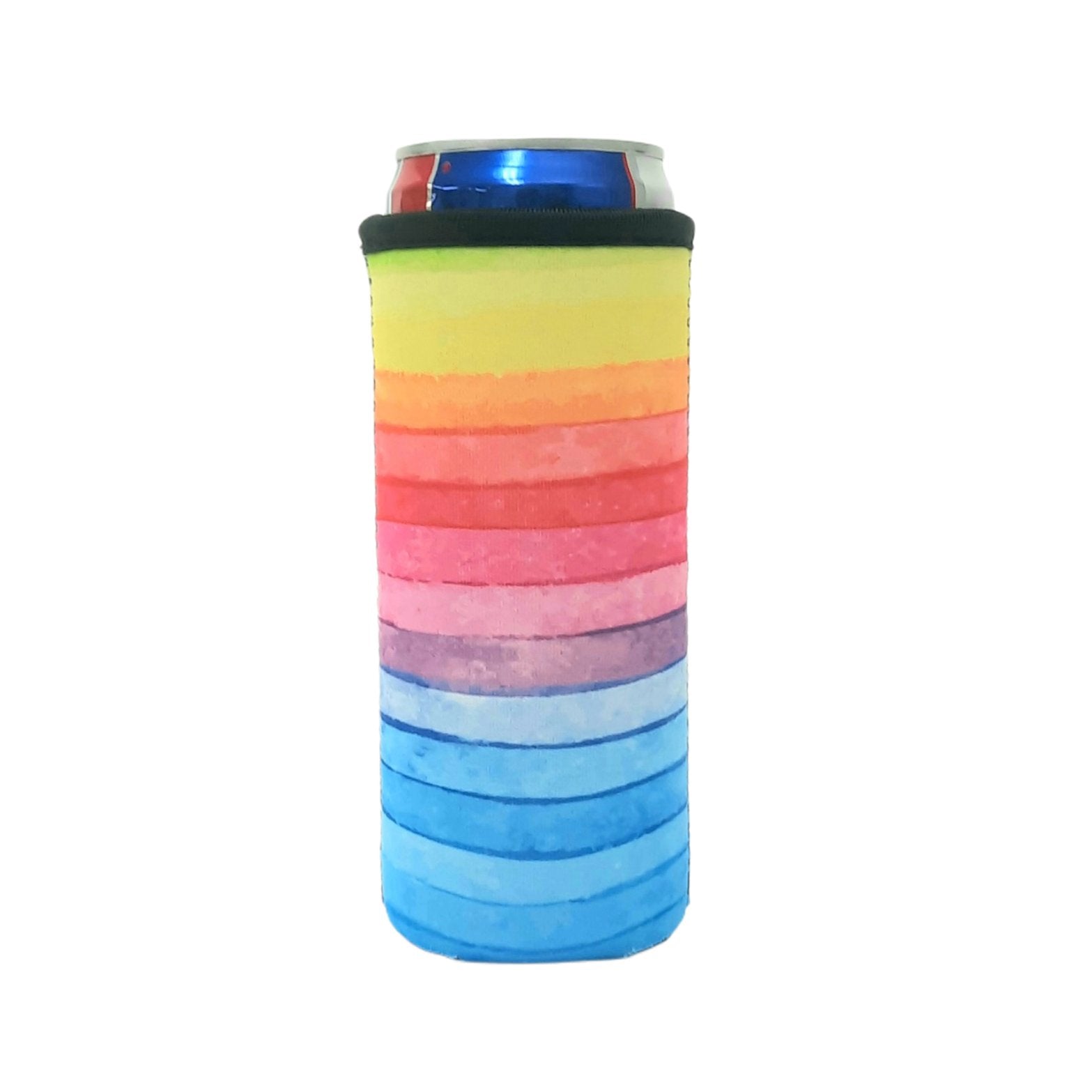 Rainbow 12oz Slim Can Sleeve