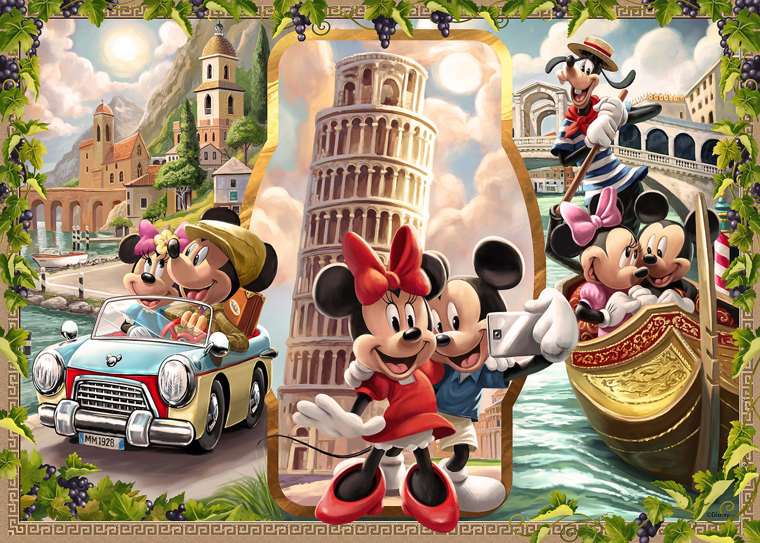 Puzzle: Disney - Vacation Mickey & Minnie