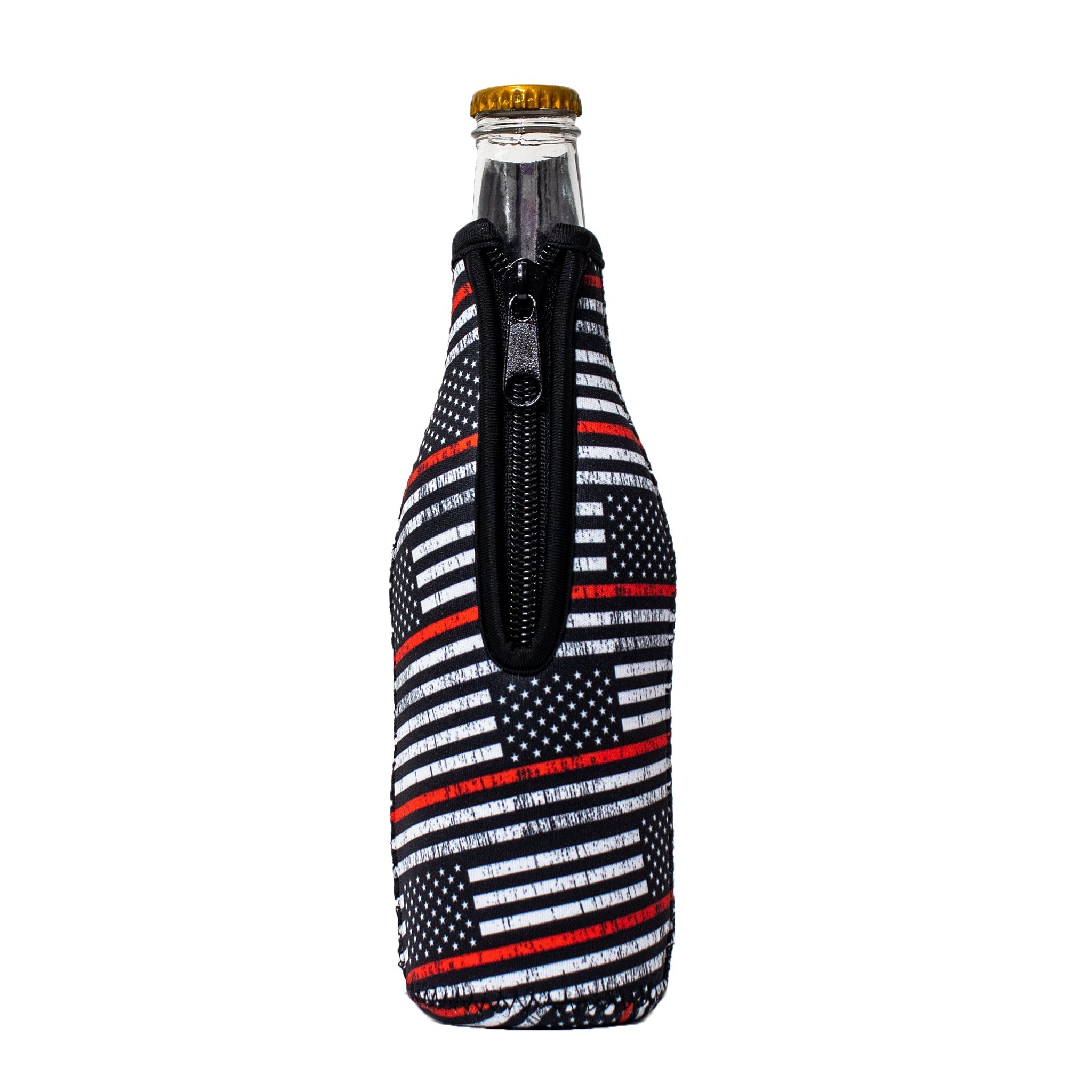 Red Line 12oz Bottleneck Sleeve