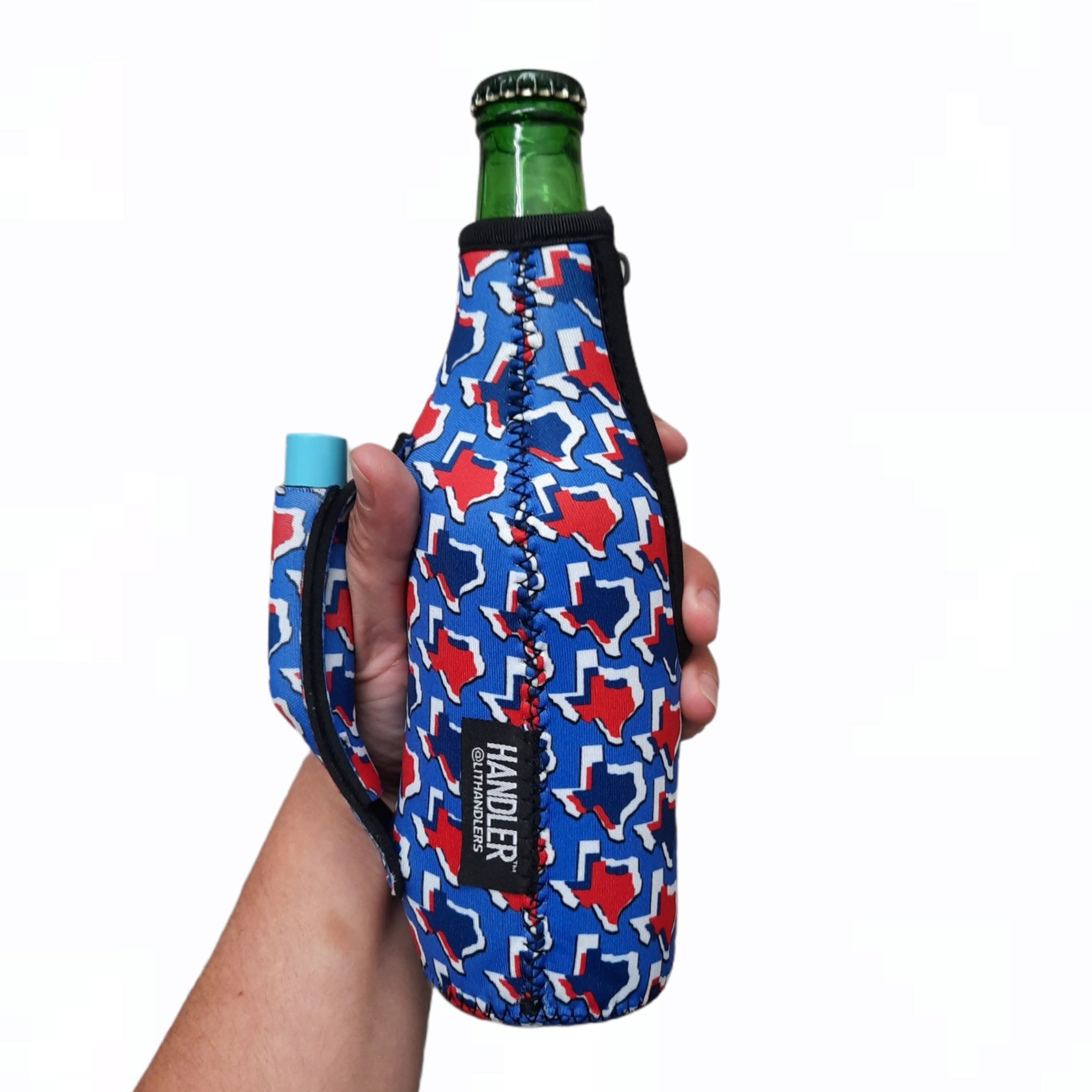 Red White & Texas 12oz Bottleneck Handler™