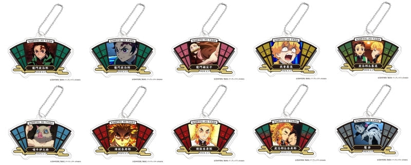 Demon Slayer Kimetsu No Yaiba DECOFLA Acrylic Keychain blind box ( 1 Blind Box )