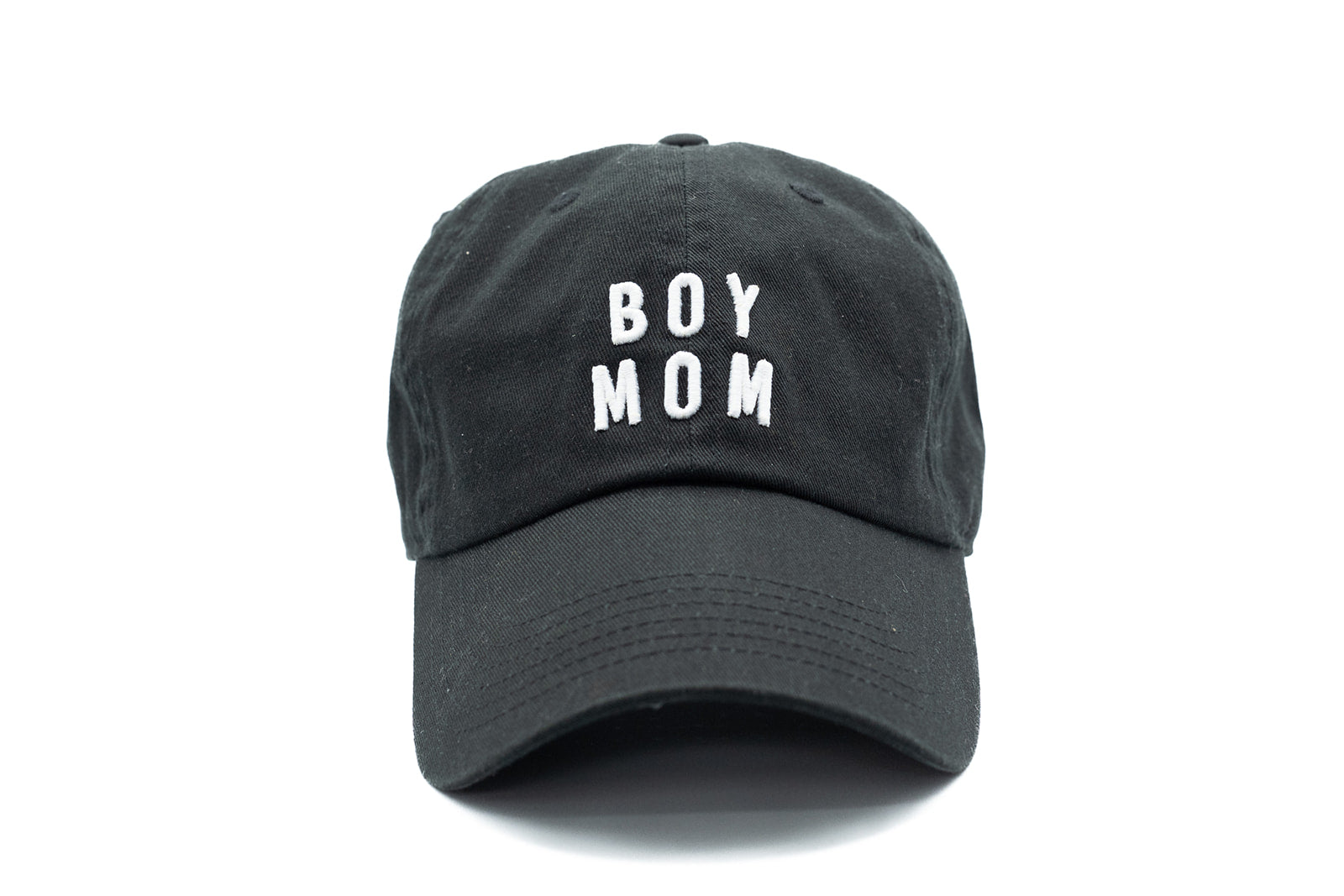 Boy Mom Hat in Black