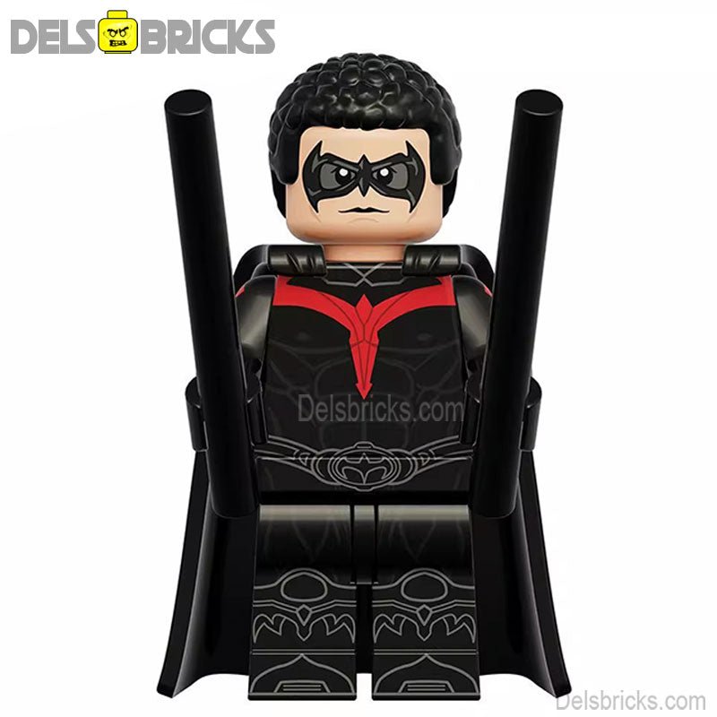 Robin Nightwing from Batman Lego Minifigures Custom Toys