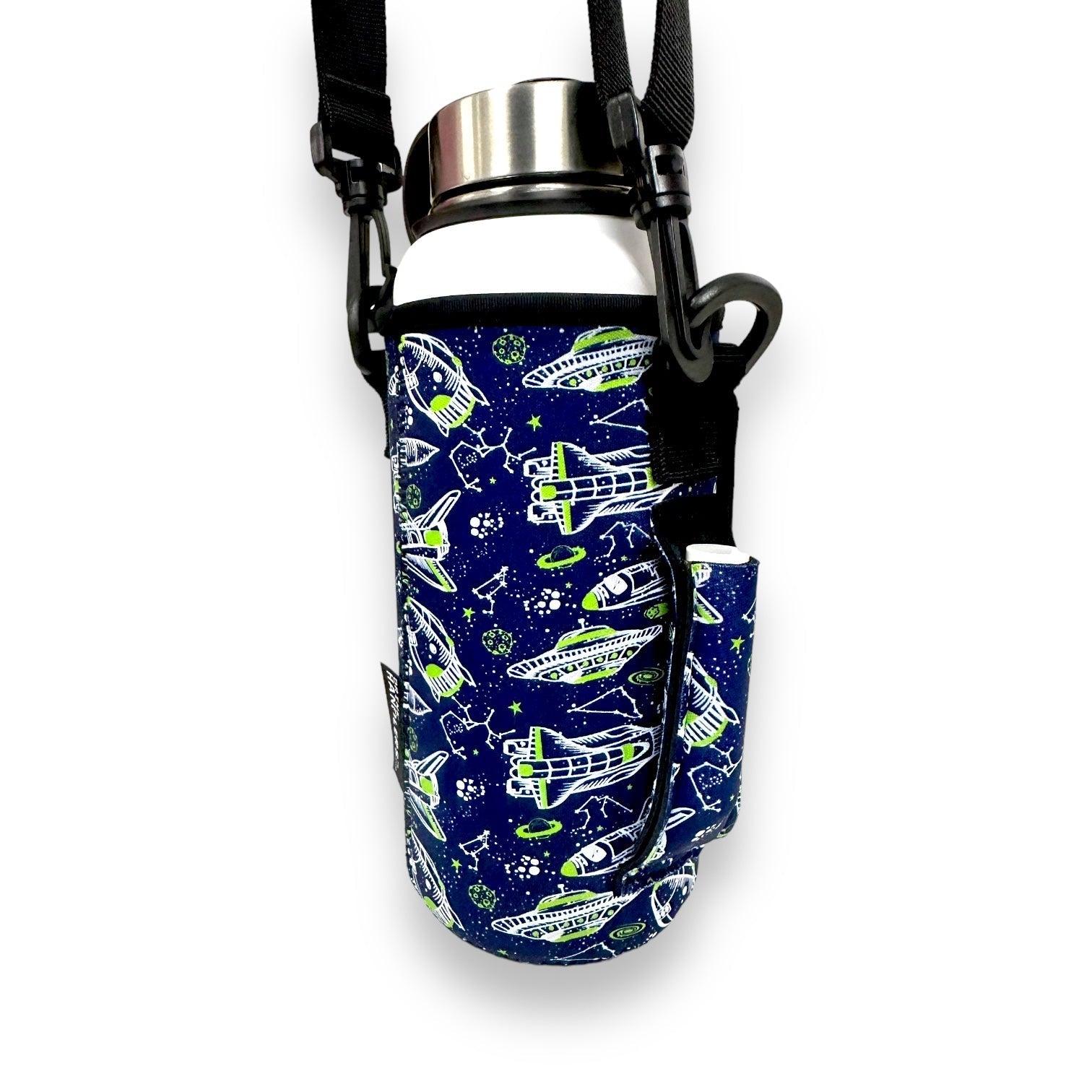 Rocket Ships 30-40oz Tumbler Handler™  With Carrying Strap