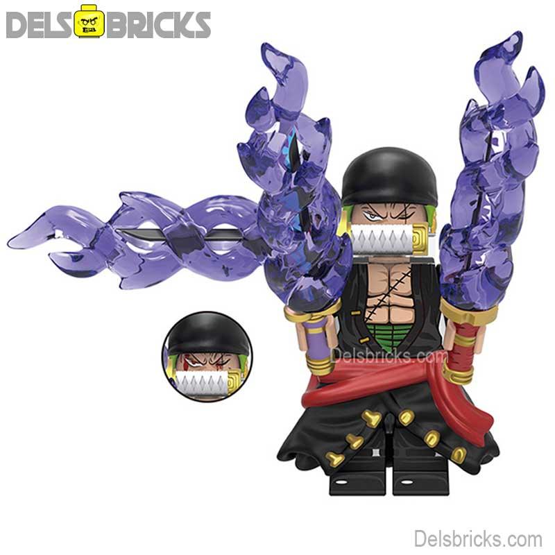 Roronoa Zoro from One Piece Lego Anime Minifigures Custom Toys 5