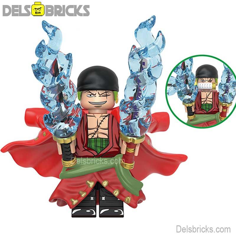 Roronoa Zoro from One Piece Lego Anime Minifigures Custom Toys set 4