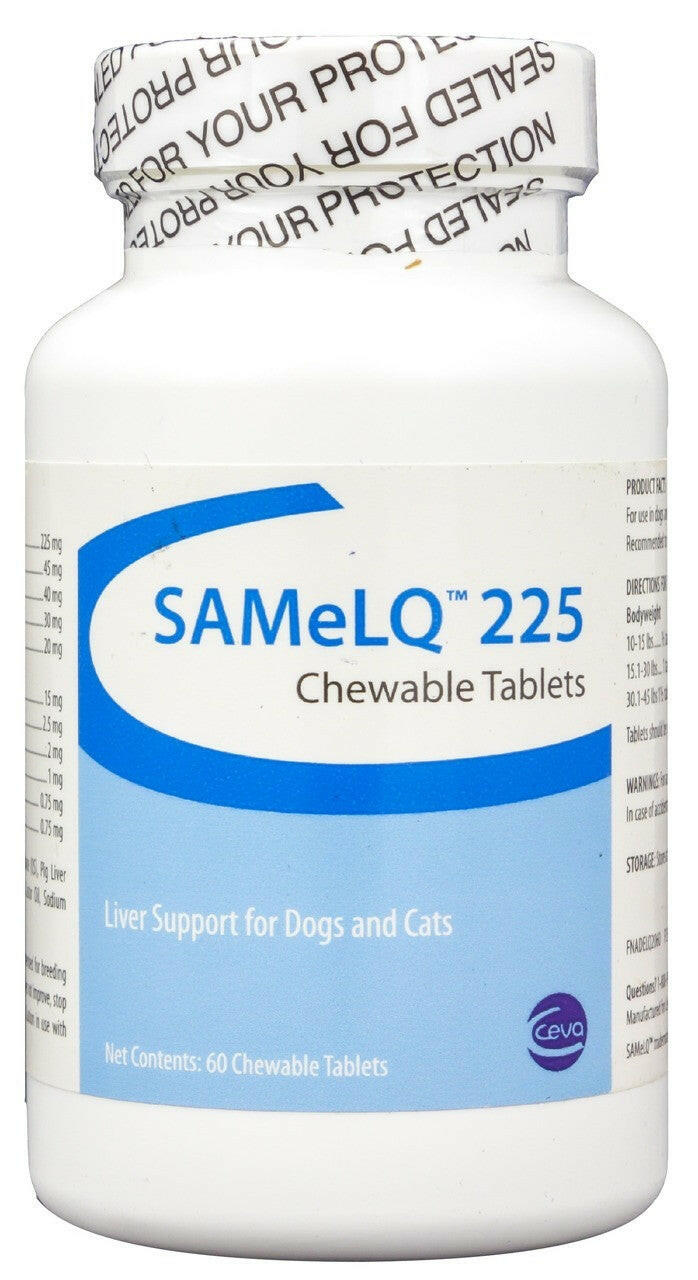 SAMeLQ S-Adenosyl-L Methionine 225 Chewable Tablets