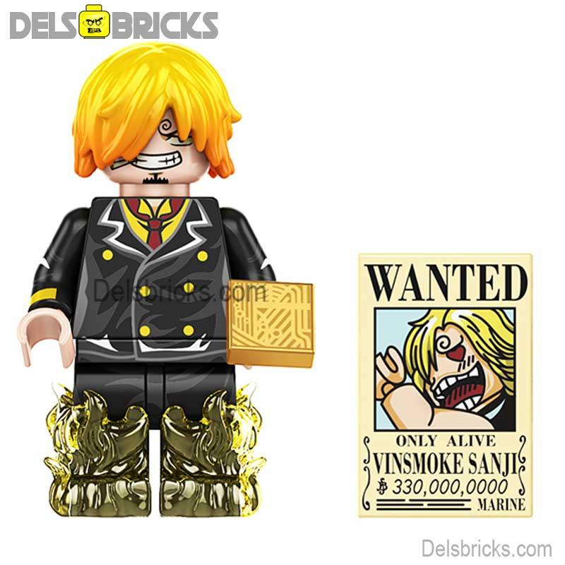 Sanji from One Piece Anime Lego Minifigures Custom Toys 1