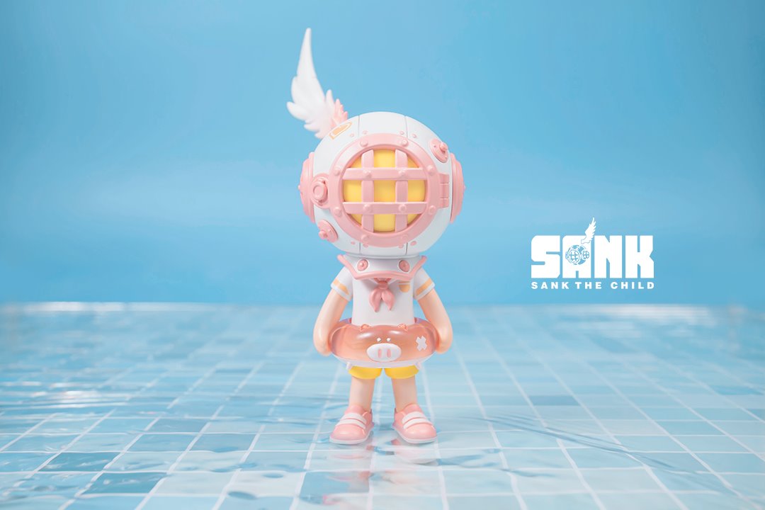 [SANK TOYS] LE299 On the Way-Beach Boy-Piggy