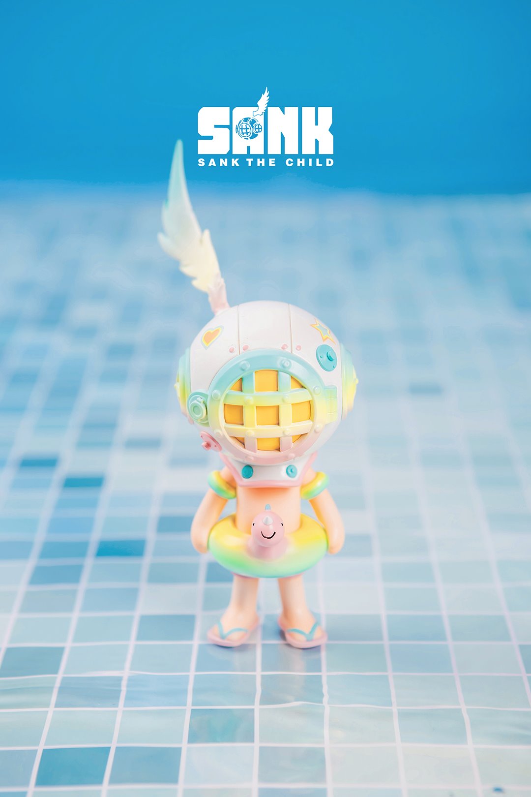 [SANK TOYS] LE299 On the Way-Beach Boy-Unicorn