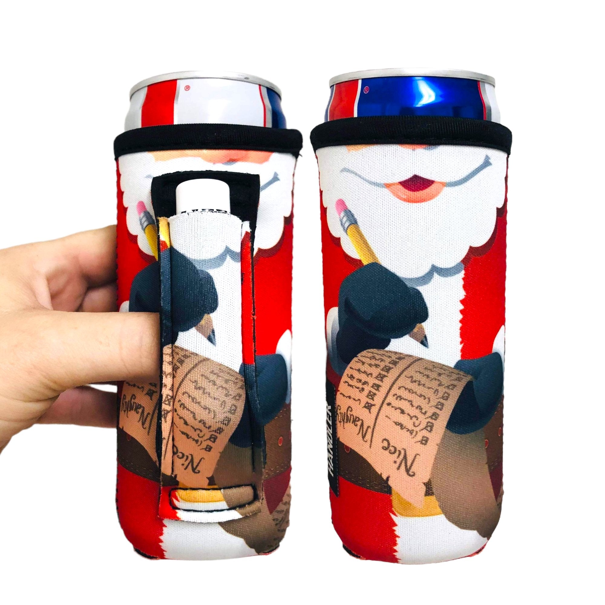 Santa's List 12oz Slim Can Handler™