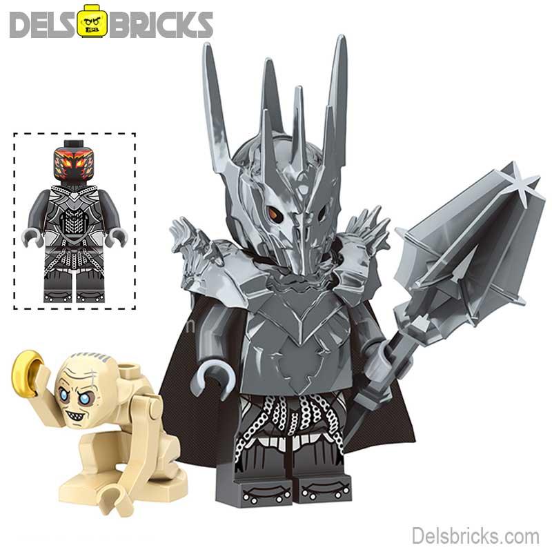 Sauron Lord of The Rings Lego Minifigures Custom Toys 1