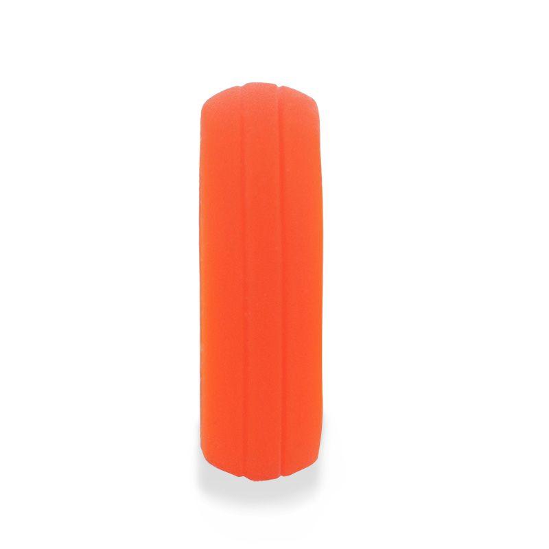 FIRE Dual Groove Silicone Ring for Men and Women Orange Comfort Fit Hypoallergenic Thorsten - 8mm