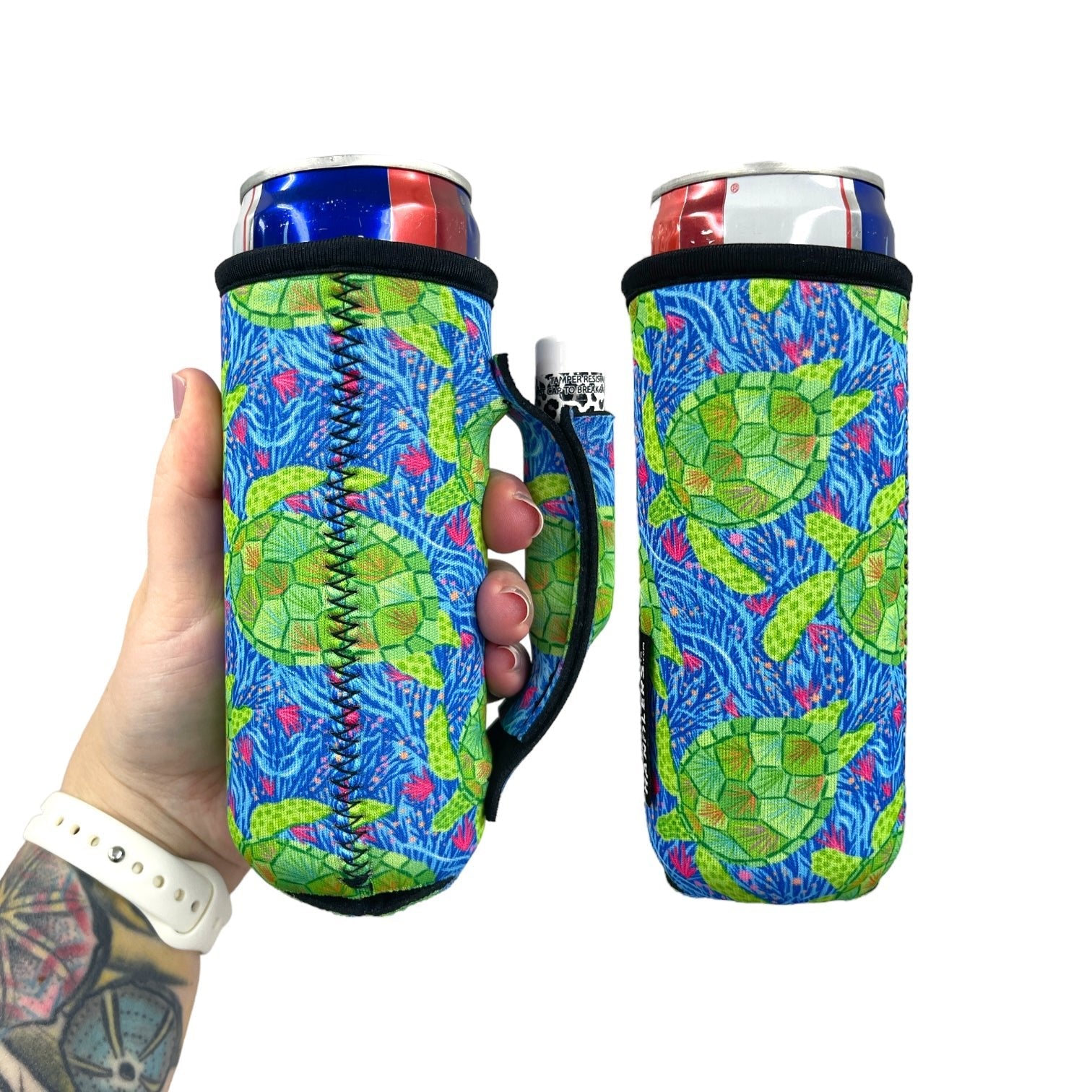 Sea Turtles 12oz Slim Can Handler™