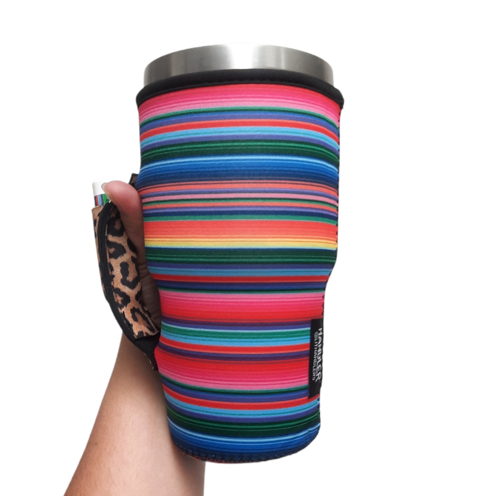 Serape w/ Leopard 30oz  Tumbler Handler™