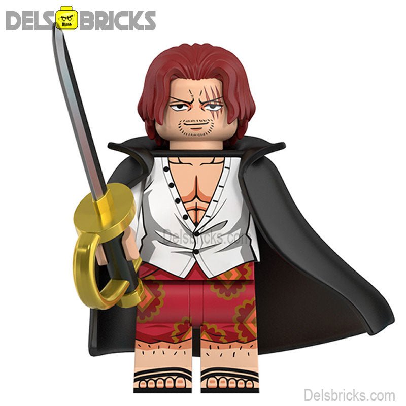 Shanks ONE PIECE Anime Lego Minifigures custom toys 3