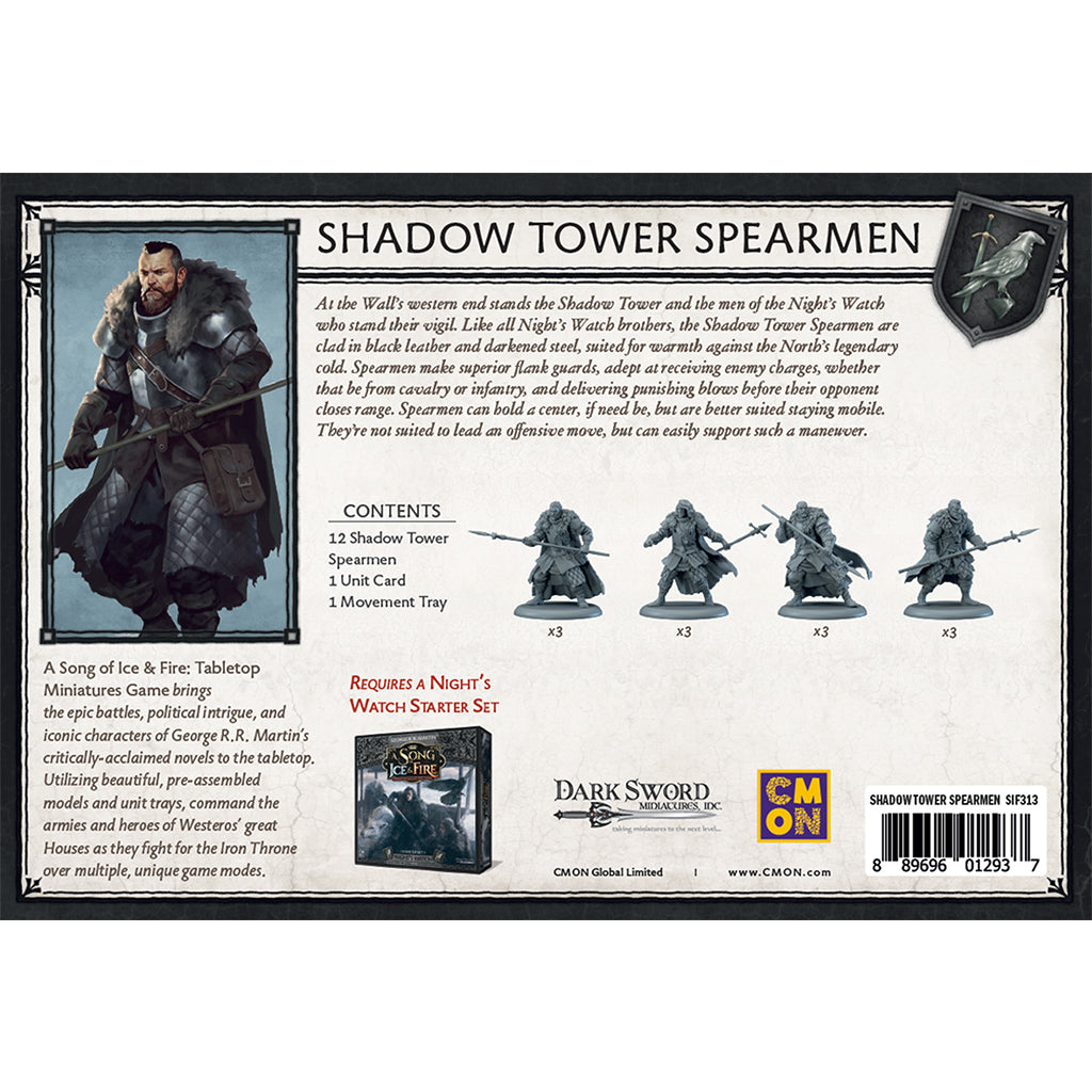 A Song of Ice & Fire: Shadow Tower Spearmen