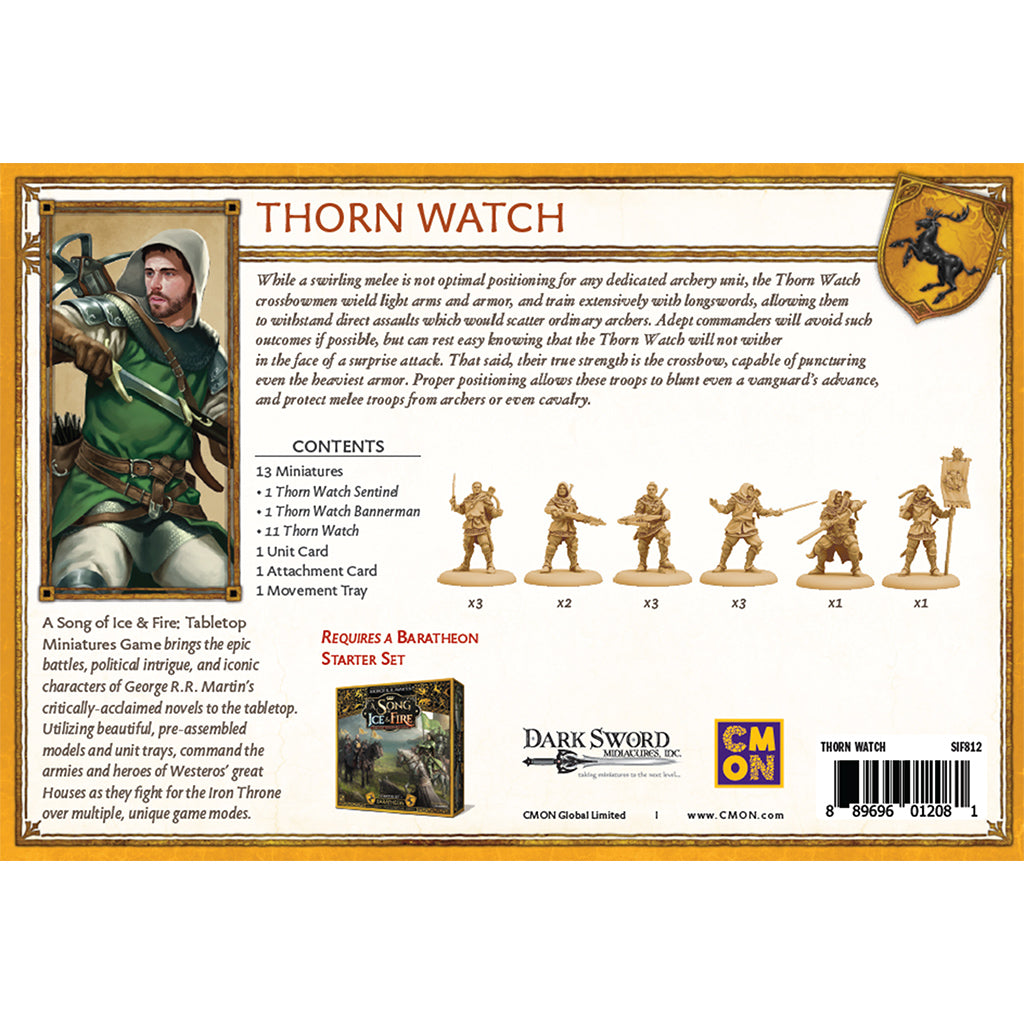 A Song of Ice & Fire: Thorn Watch