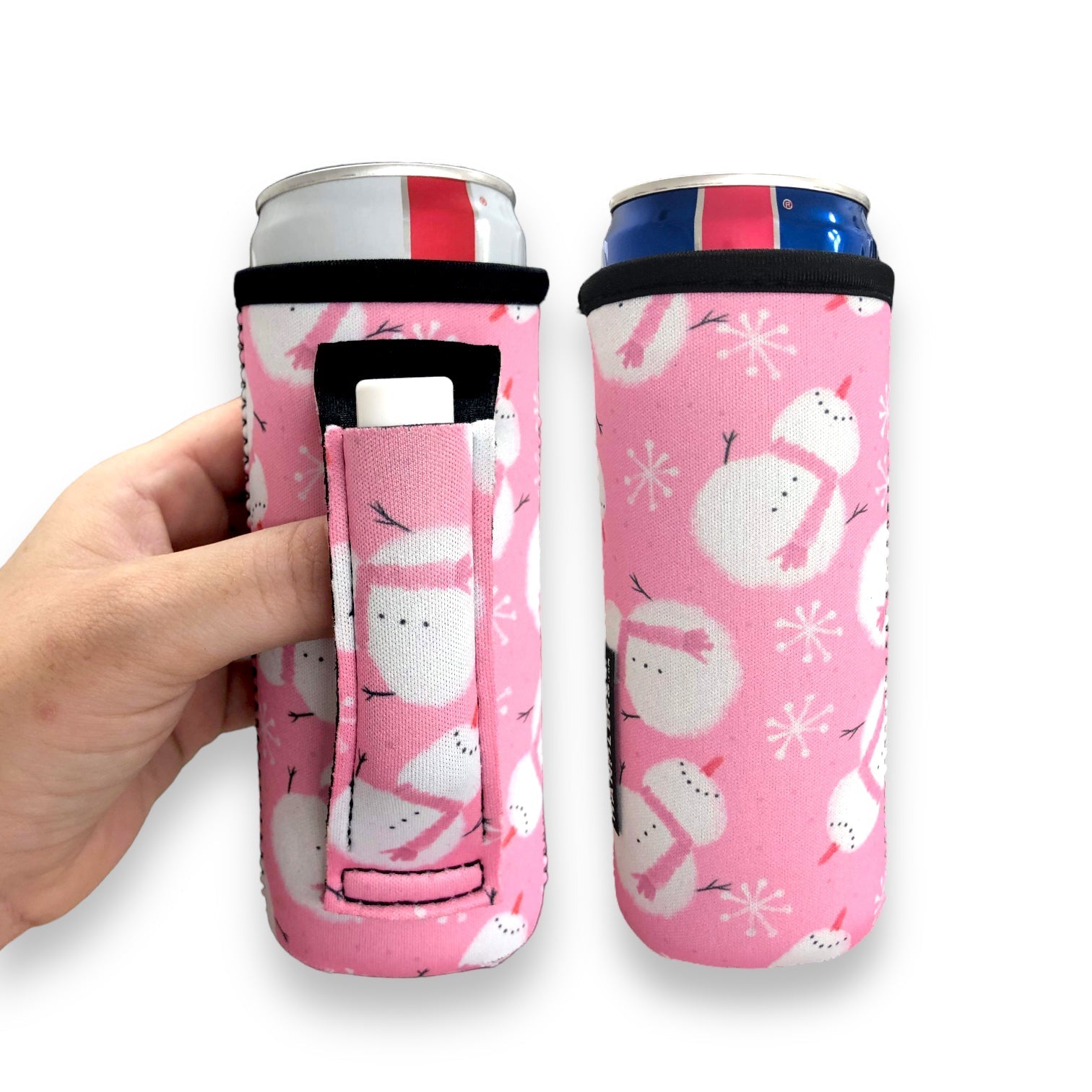 Snowman 12oz Slim Can Handler™