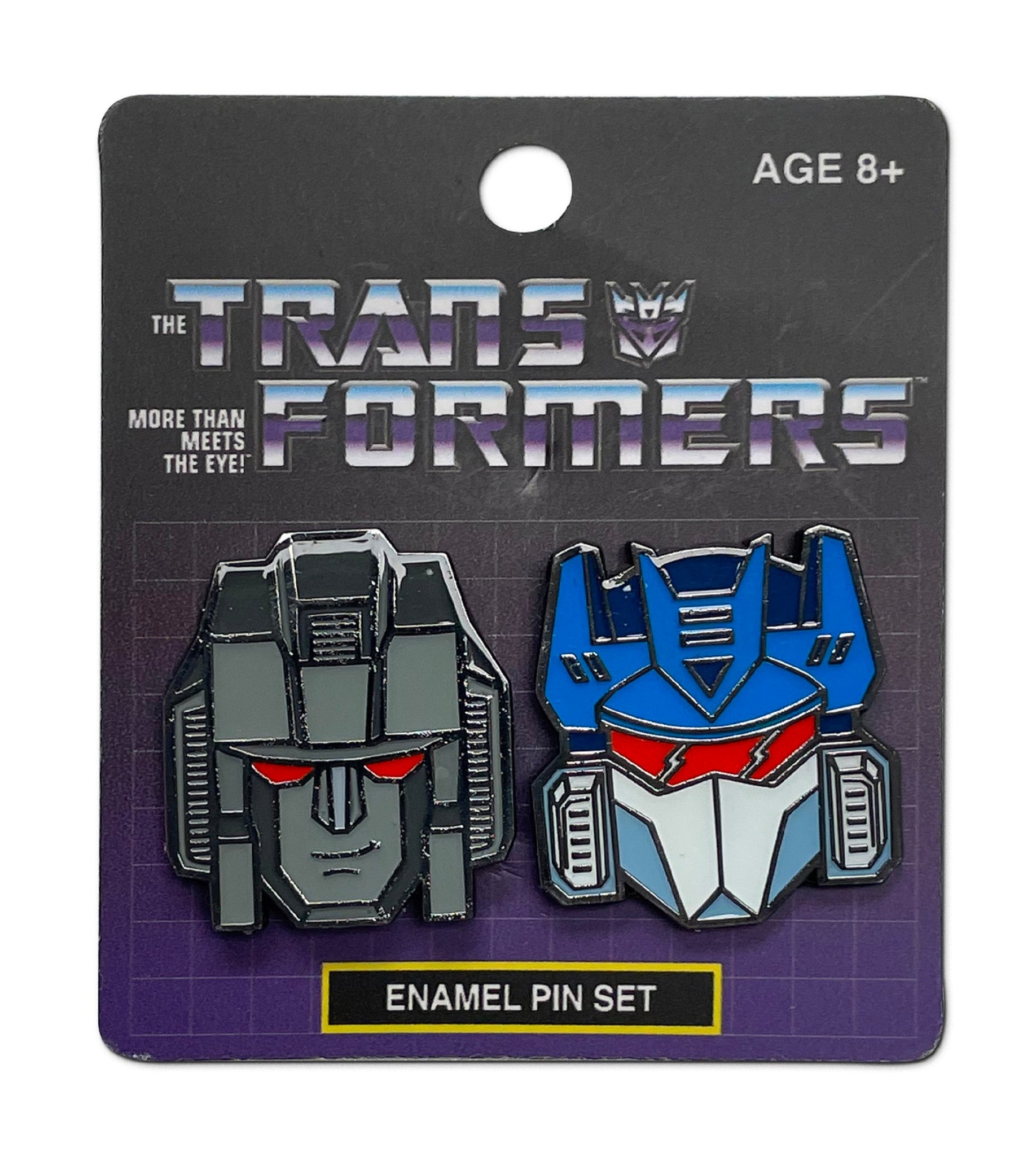 Transformers Decepticons Soundwave and Starscream 2 Pack Enamel Pin Set