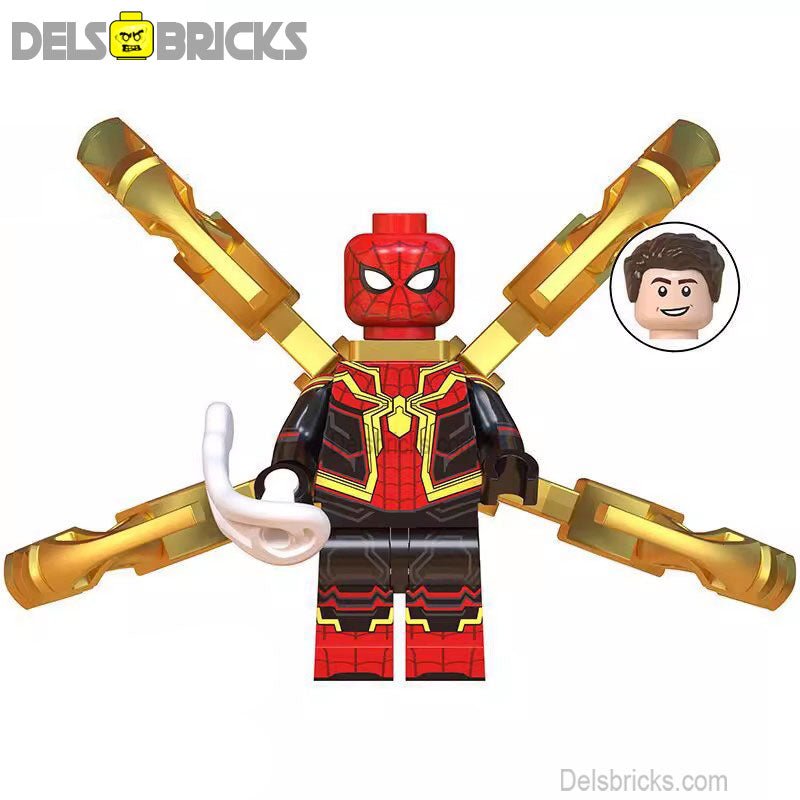 Spider-Man with Nano suit & Claws Lego Minifigures Custom Toys 3