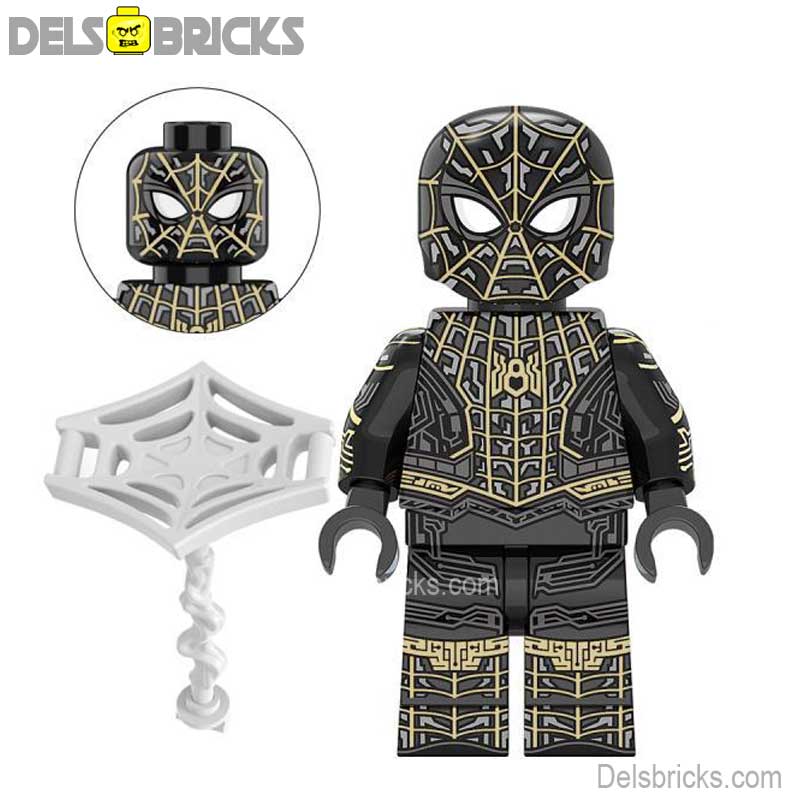 Spider-Man Black & Gold Spider Suit Marvel MCU Minifigures