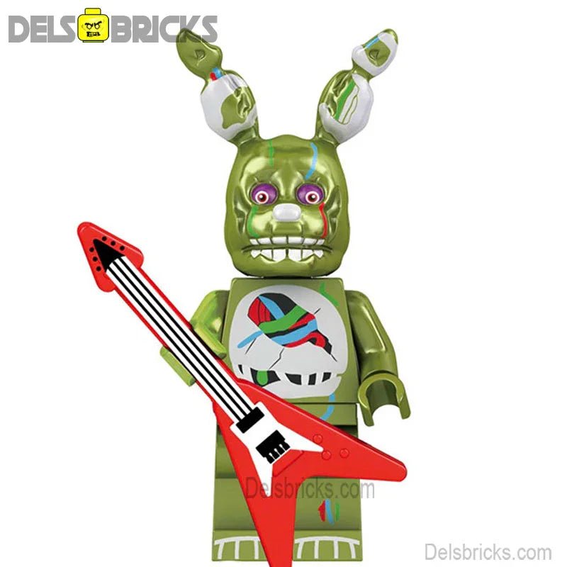 Spring Bonnie Five Nights At Freddys Lego Minifigures custom toys