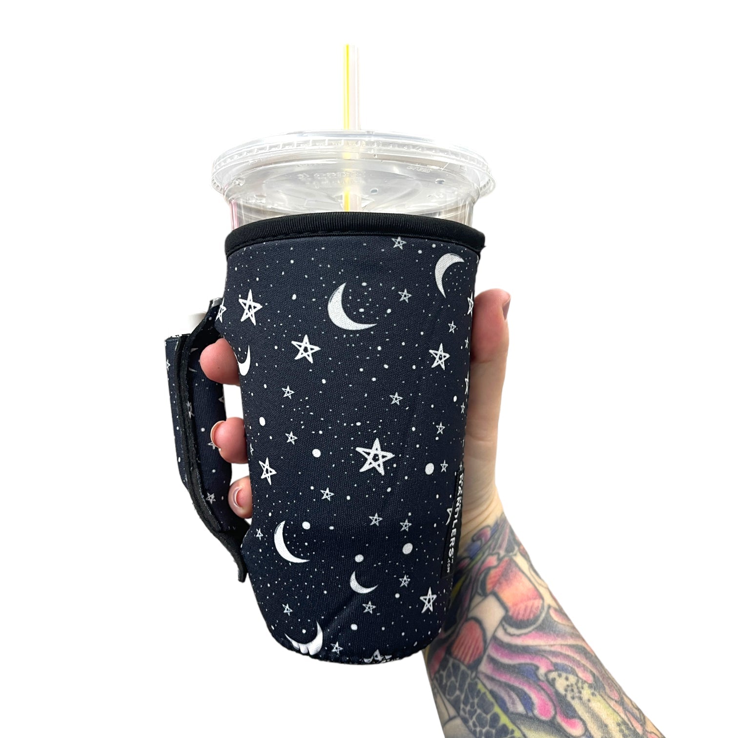 Stars & Moons 20oz Large Coffee / Tea / Tumbler Handler™