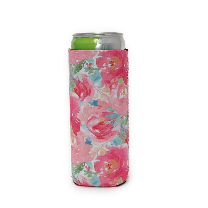 Summer Blooms 12oz Slim Can Sleeve