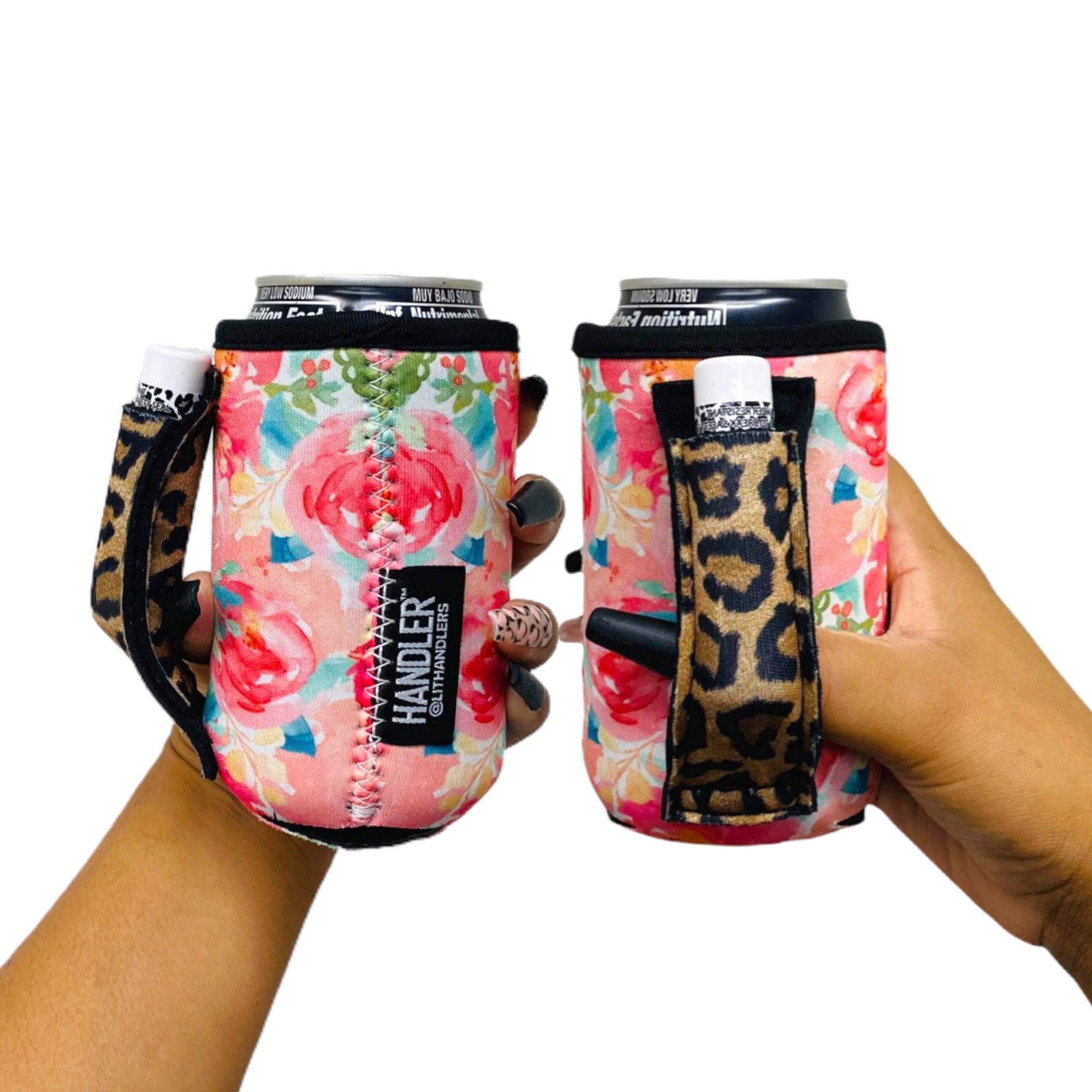 Summer Blooms w/ Leopard 12oz Regular Can Handler™