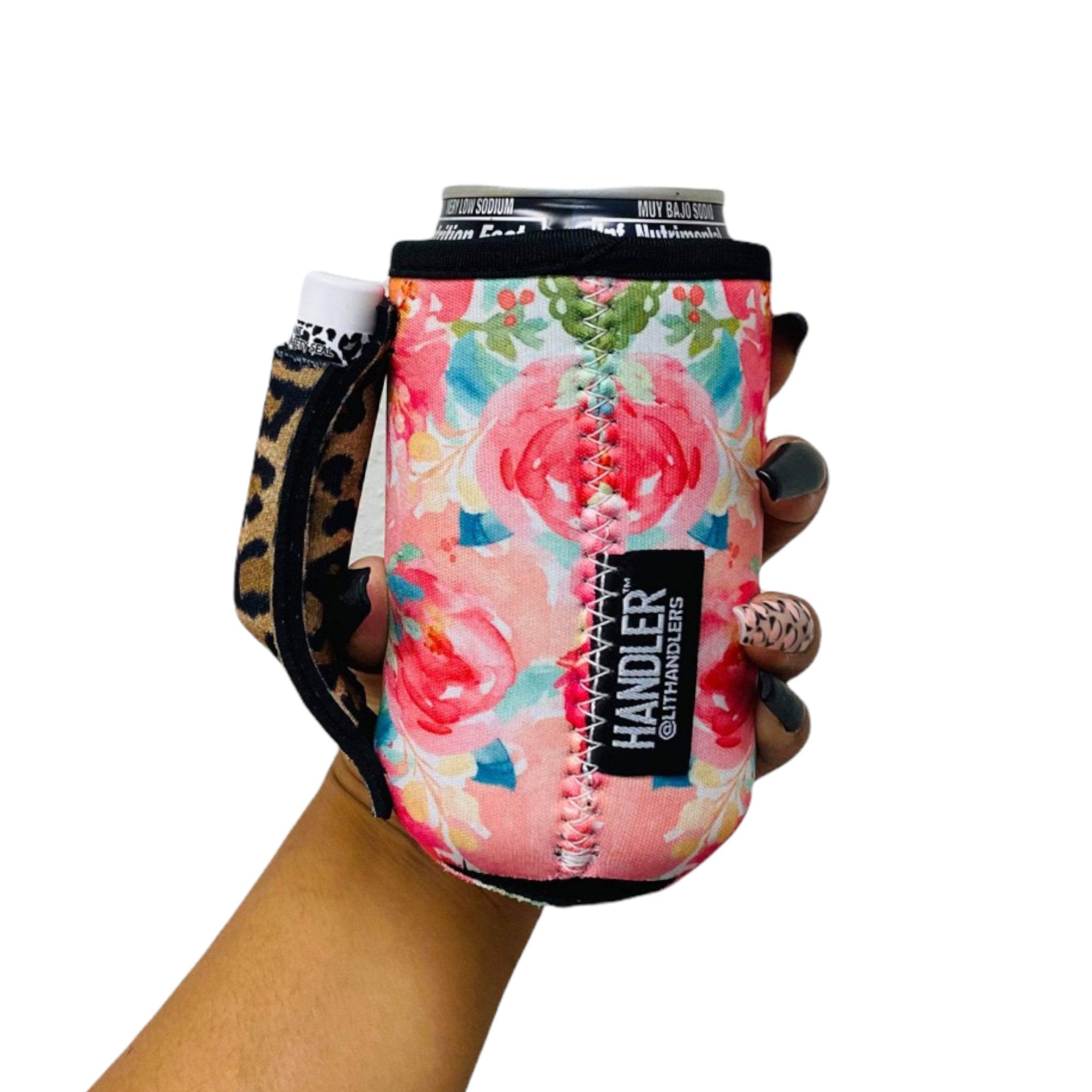 Summer Blooms w/ Leopard 12oz Regular Can Handler™