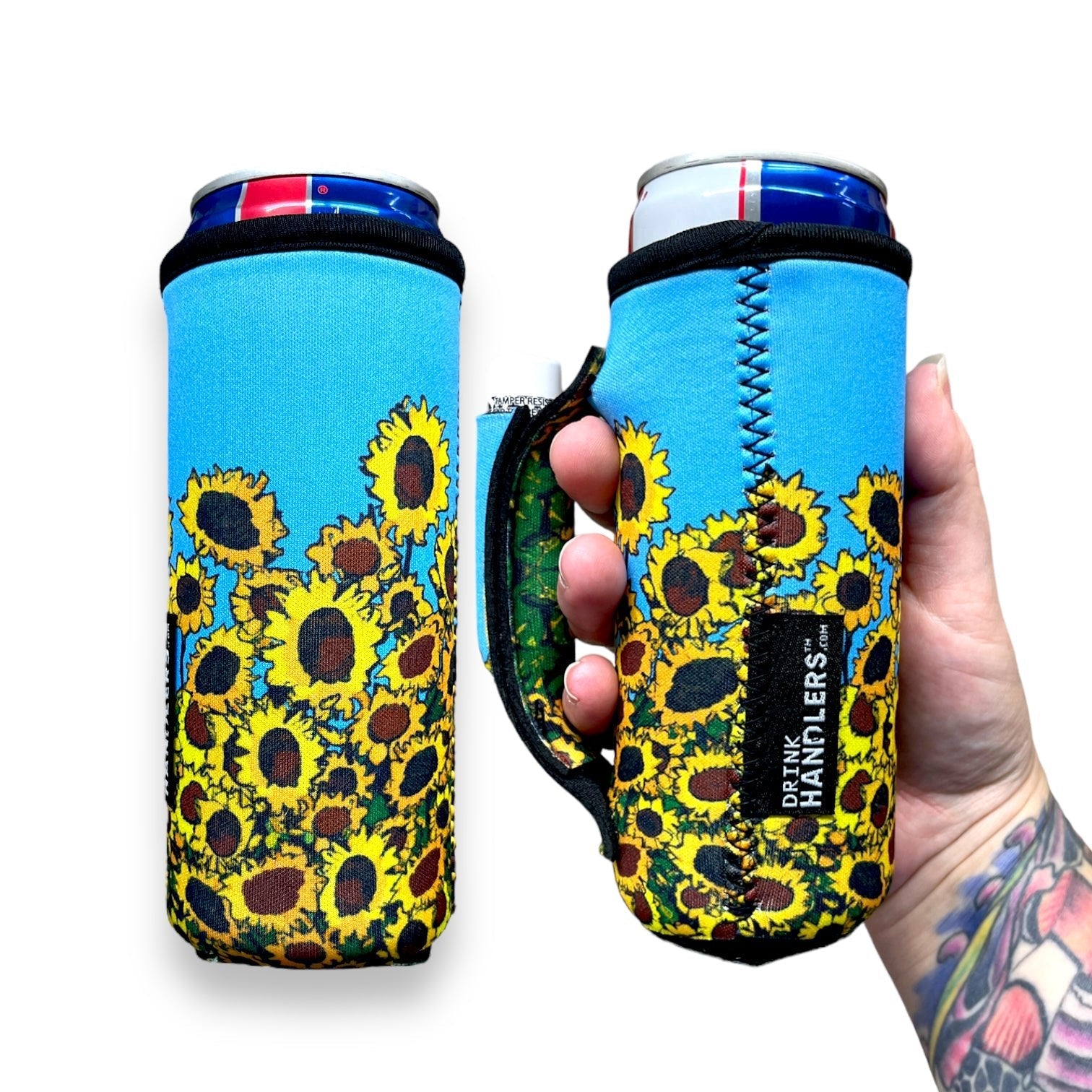 Sunflowers 12oz Slim Can Handler™