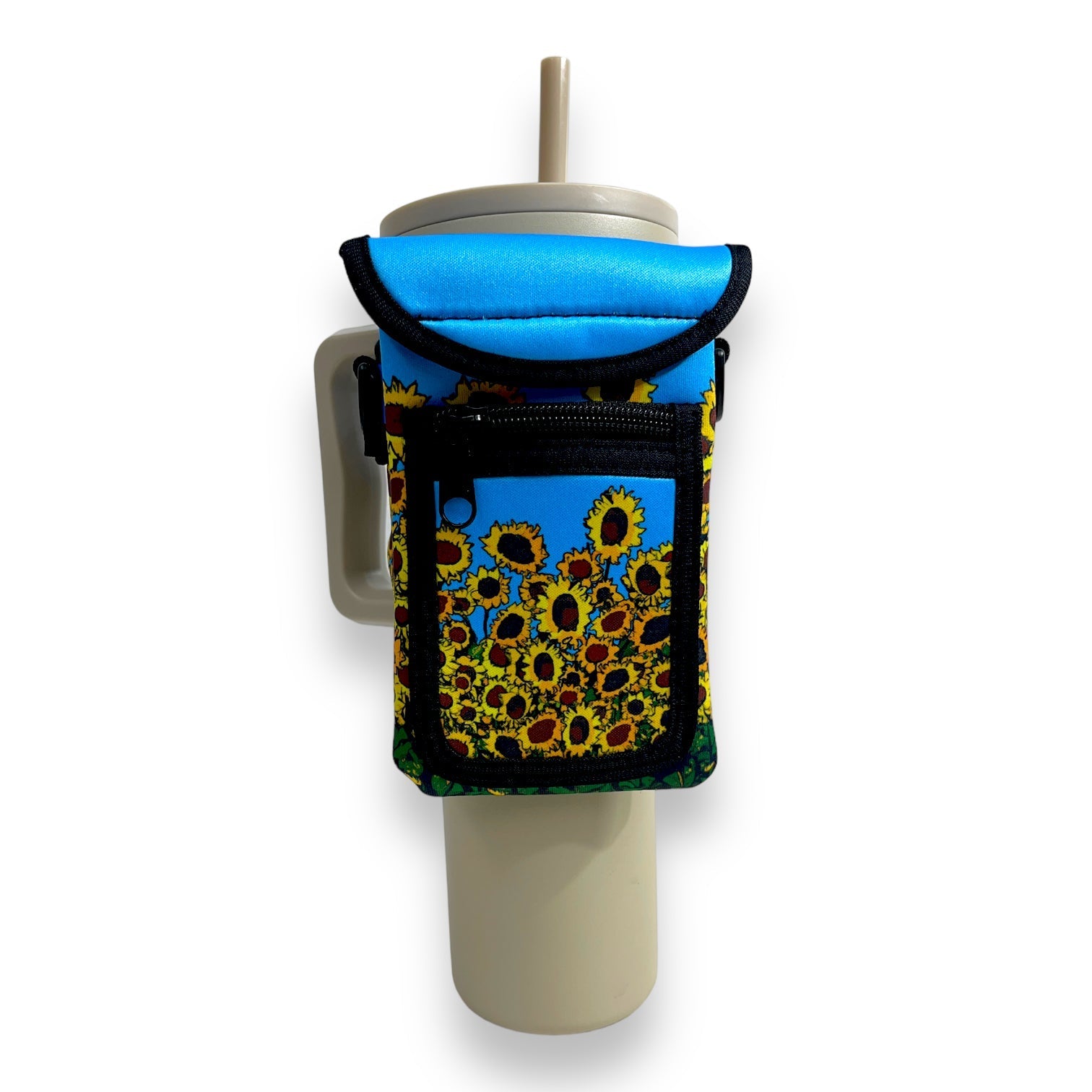 Sunflowers Wrap Around Drink Pocket