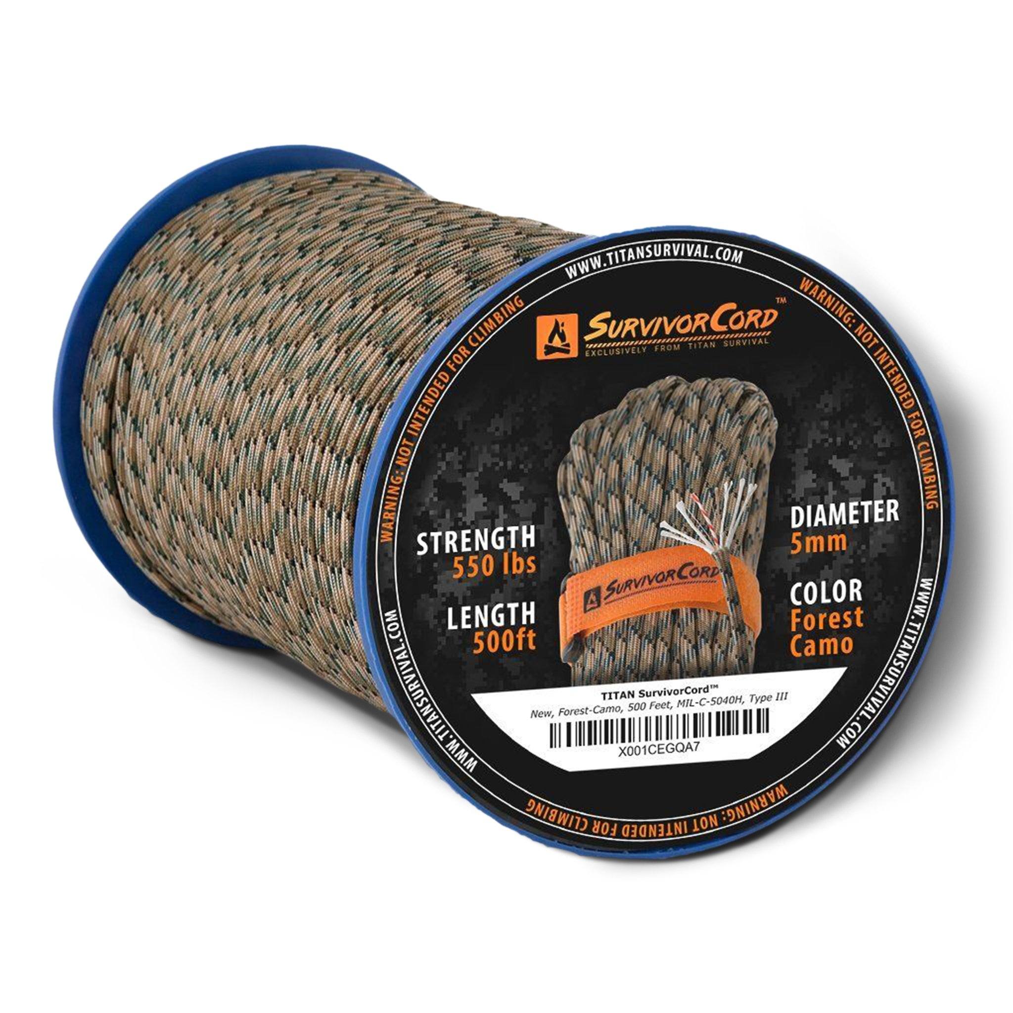 SurvivorCord Spool | FOREST CAMO